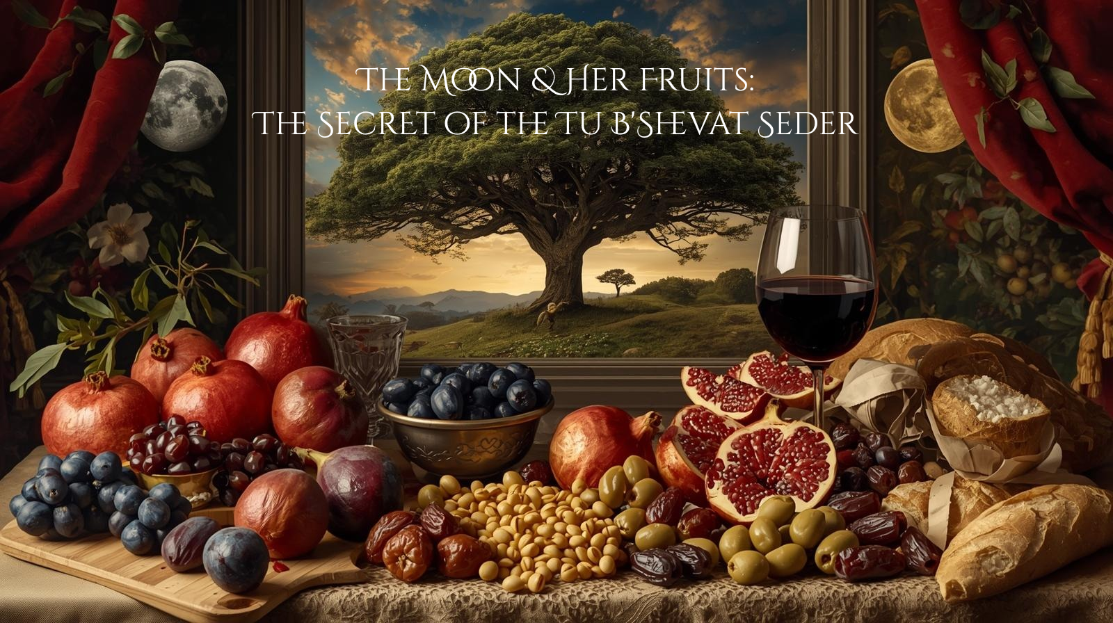 The Power of the Tu B’Shevat Seder, Part One: The Moon and her Fruits  