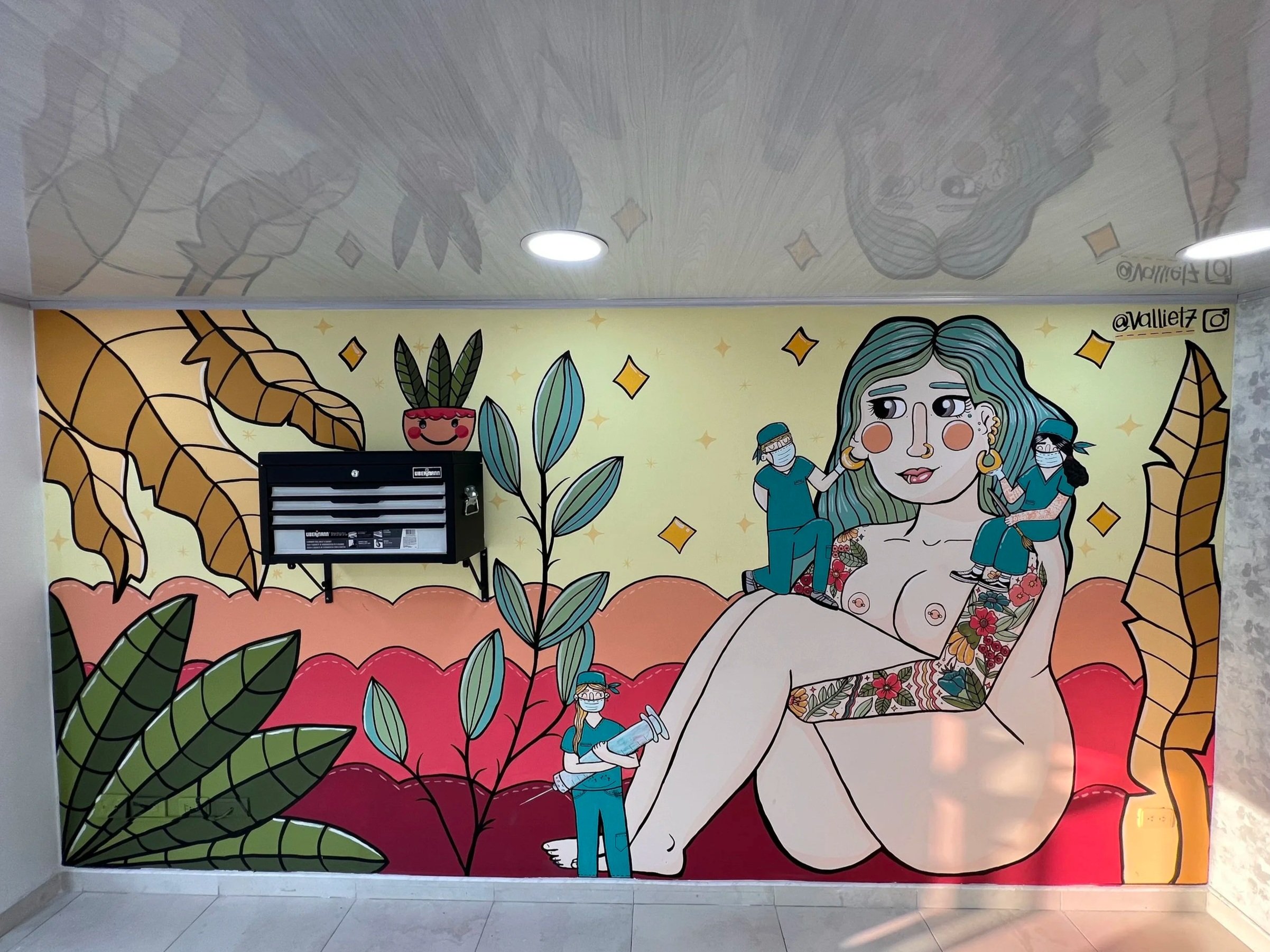 Mural Eva y sus cambios