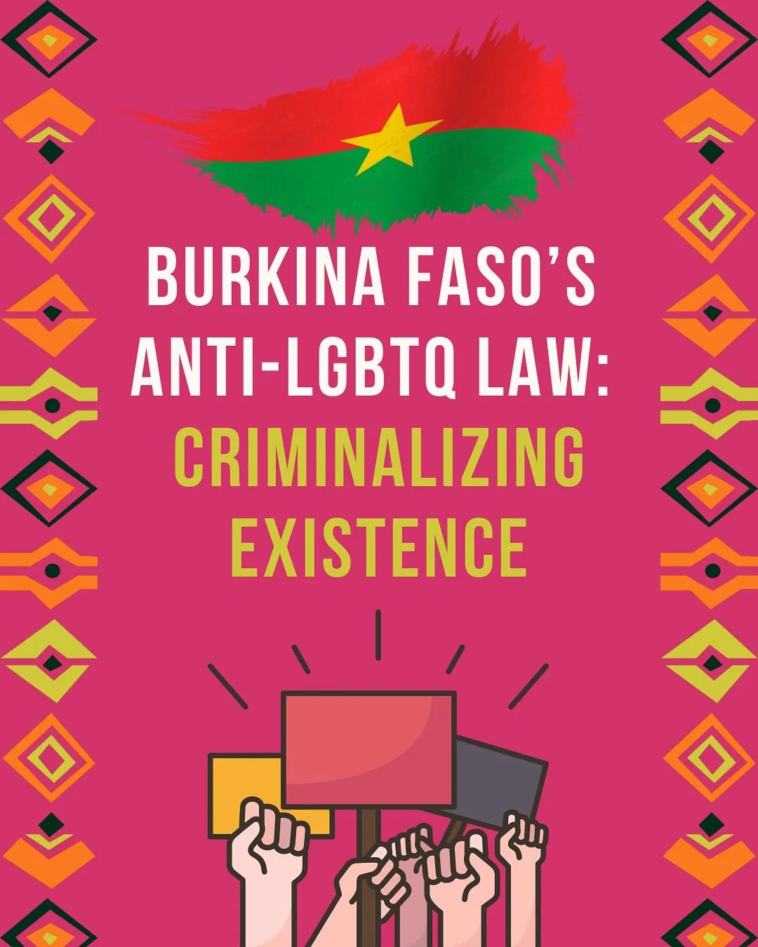 Burkina Faso&rsquo;s anti-LGBTQ law targets millions of queer Africans in the country sentencing them to 2 to 5 years in prison if they are accused and found to be part of the community. 
The country has never had antisodomy laws before now and this 