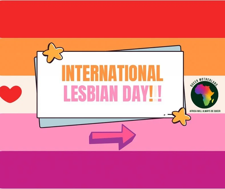 HAPPY INTERNATIONAL LESBIAN DAY!! 💝🤍🧡

Happy international day to all the African lesbians across the world! 🌍🇳🇬🇱🇷🇬🇭🇿🇦🇪🇹🇪🇷🇩🇿🇺🇬🇲🇦🇦🇴🇰🇪🇸🇩🇸🇳🇳🇪🇹🇬🇨🇩

Happy international day to all the Caribbean lesbians across the world