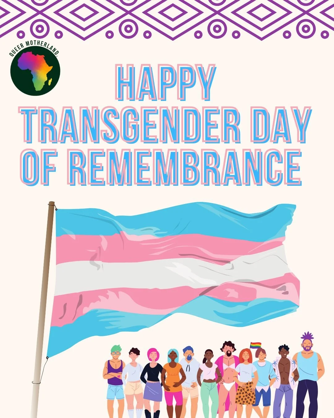 Today is Transgender Day of Remembrance and Queer Motherland is here to celebrate the gender conforming African community and how the binary of gender has constricted the expressions of African people. 

There are historical examples of transgender i