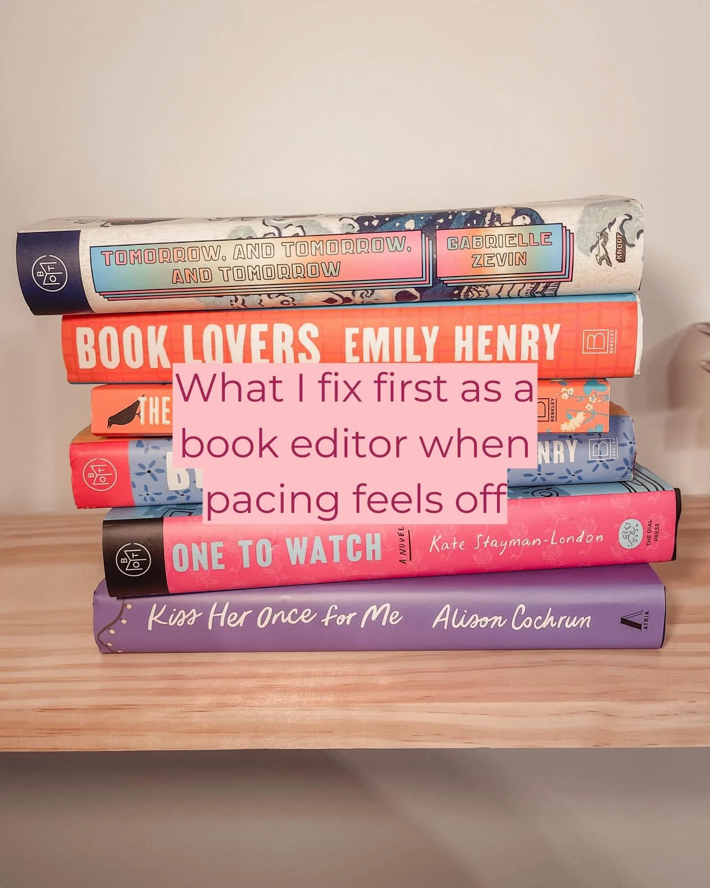 As a freelance book editor, this is one of the first things I flag when editing novels.

Fix the goals, and pacing often fixes itself.

#bookeditor #amwritingfiction #selfpublishingauthor