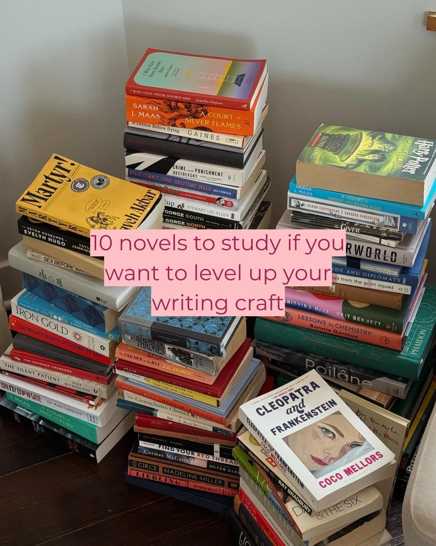 Ten books to study if you want to write better, not just read more.

These are the novels I point writers to when they&rsquo;re stuck, revising, or trying to understand why something works on the page.
 Read them like a writer. Steal responsibly.

📚