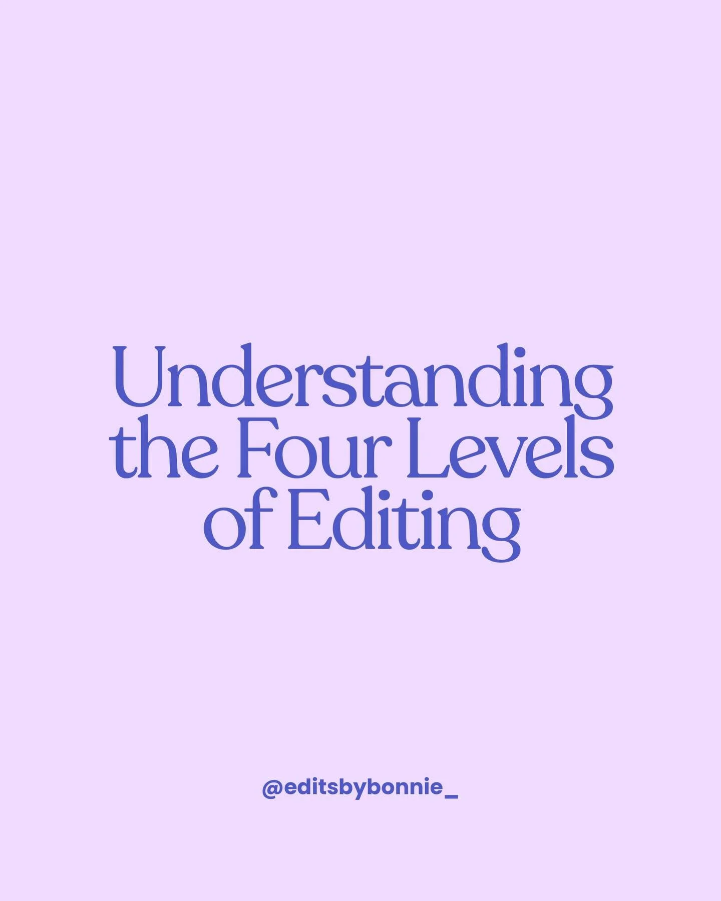 The most important edits aren&rsquo;t about fixing typos or grammar.

They&rsquo;re about laying your story&rsquo;s foundations and building it from the ground up. 

Because more than anything, readers care about story. They care about conflict, goal