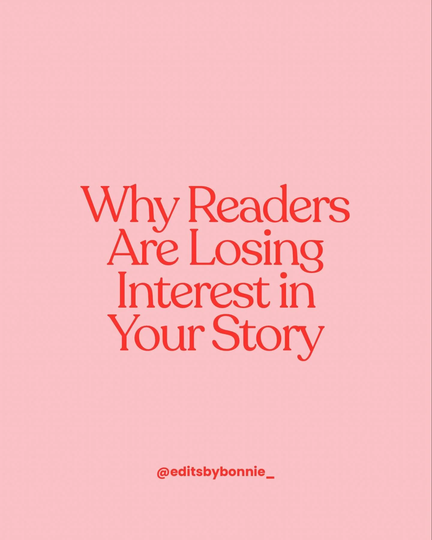 If readers aren&rsquo;t hooked, it&rsquo;s often not about your writing. ✍🏼 

It&rsquo;s about clarity.

Make the problem visible, and everything else gets stronger.

#amwriting #writingtips #indieauthors #bookediting