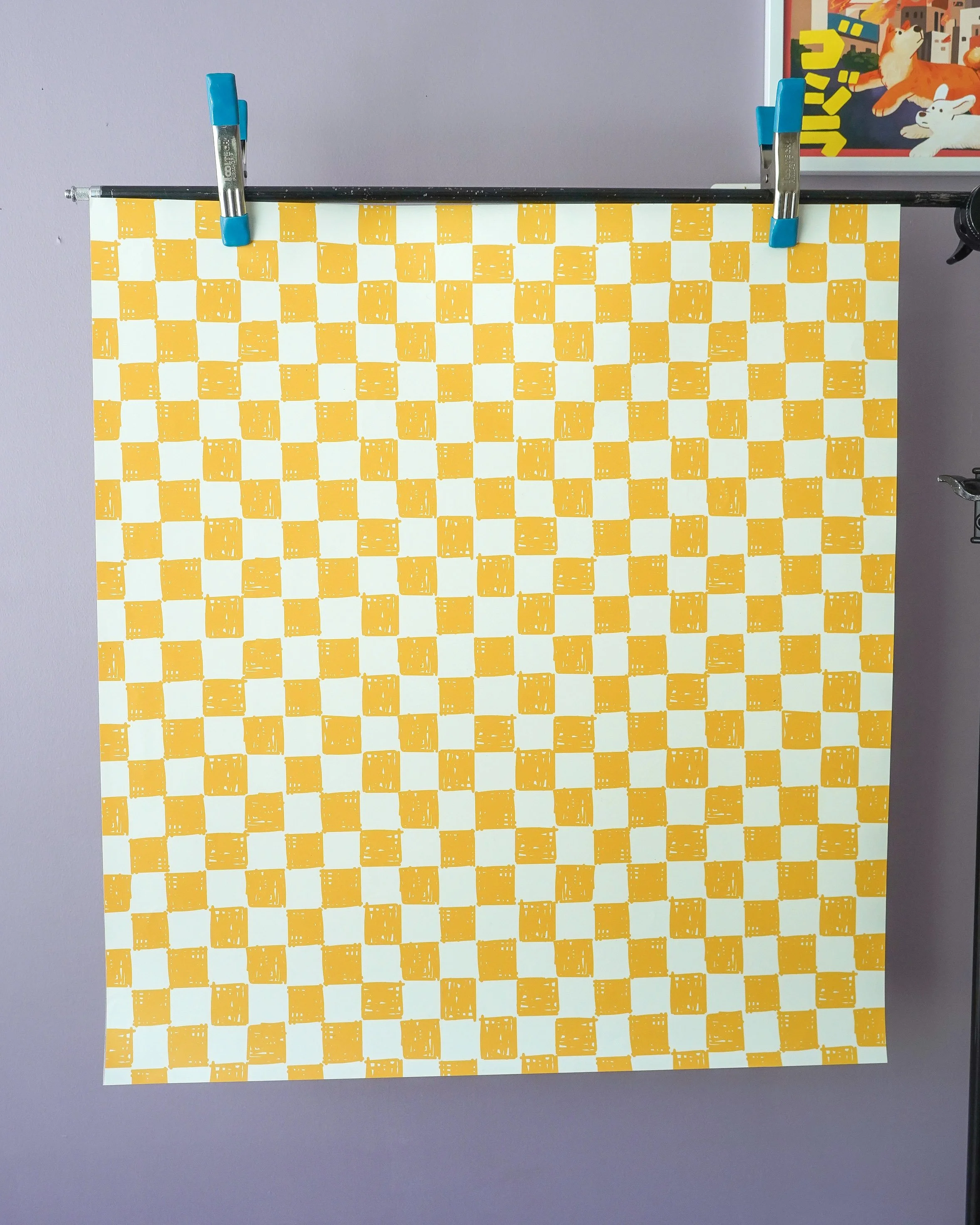 SALE: handdrawn yellow