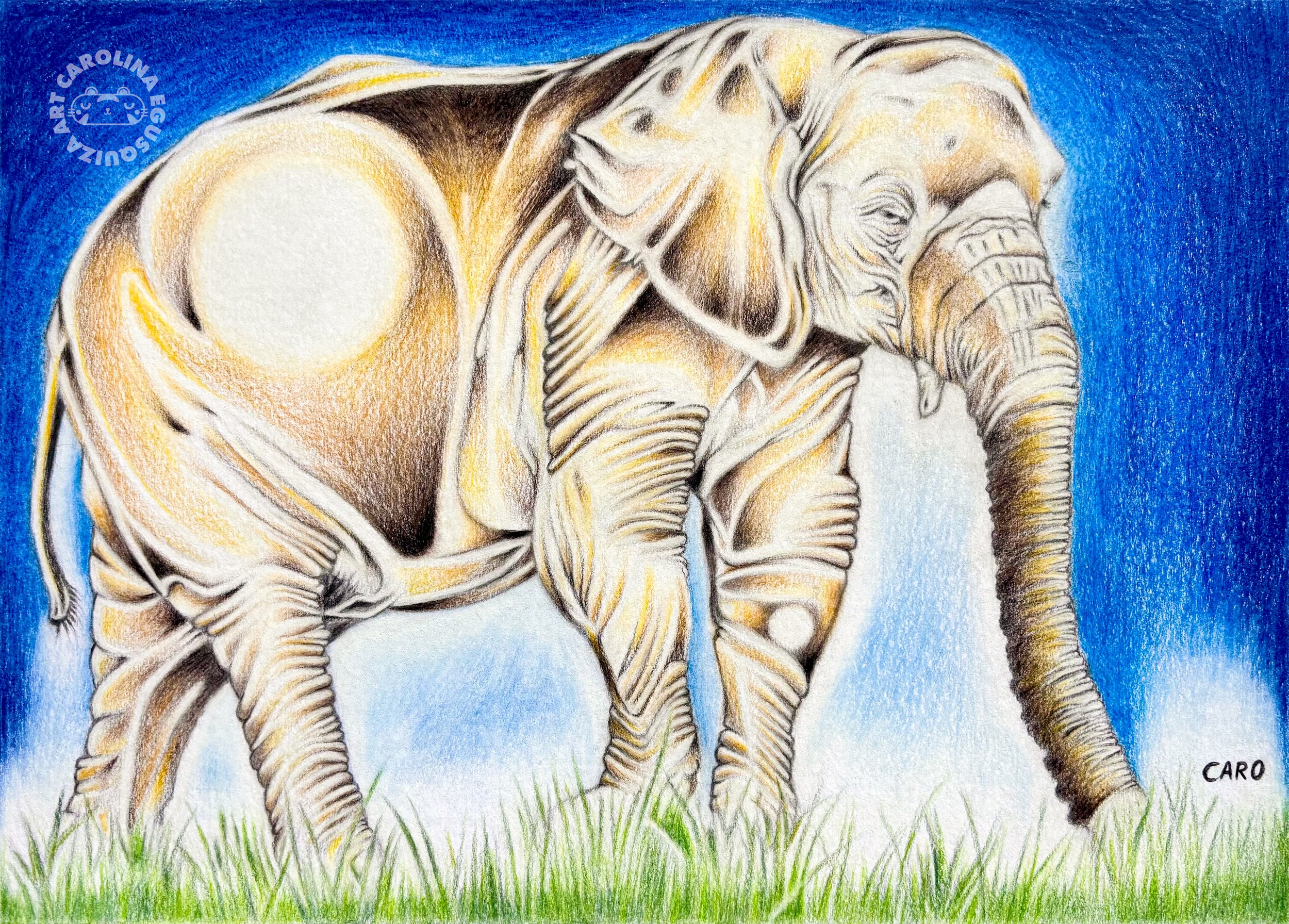 African Bush Elephant With Logo.PNG