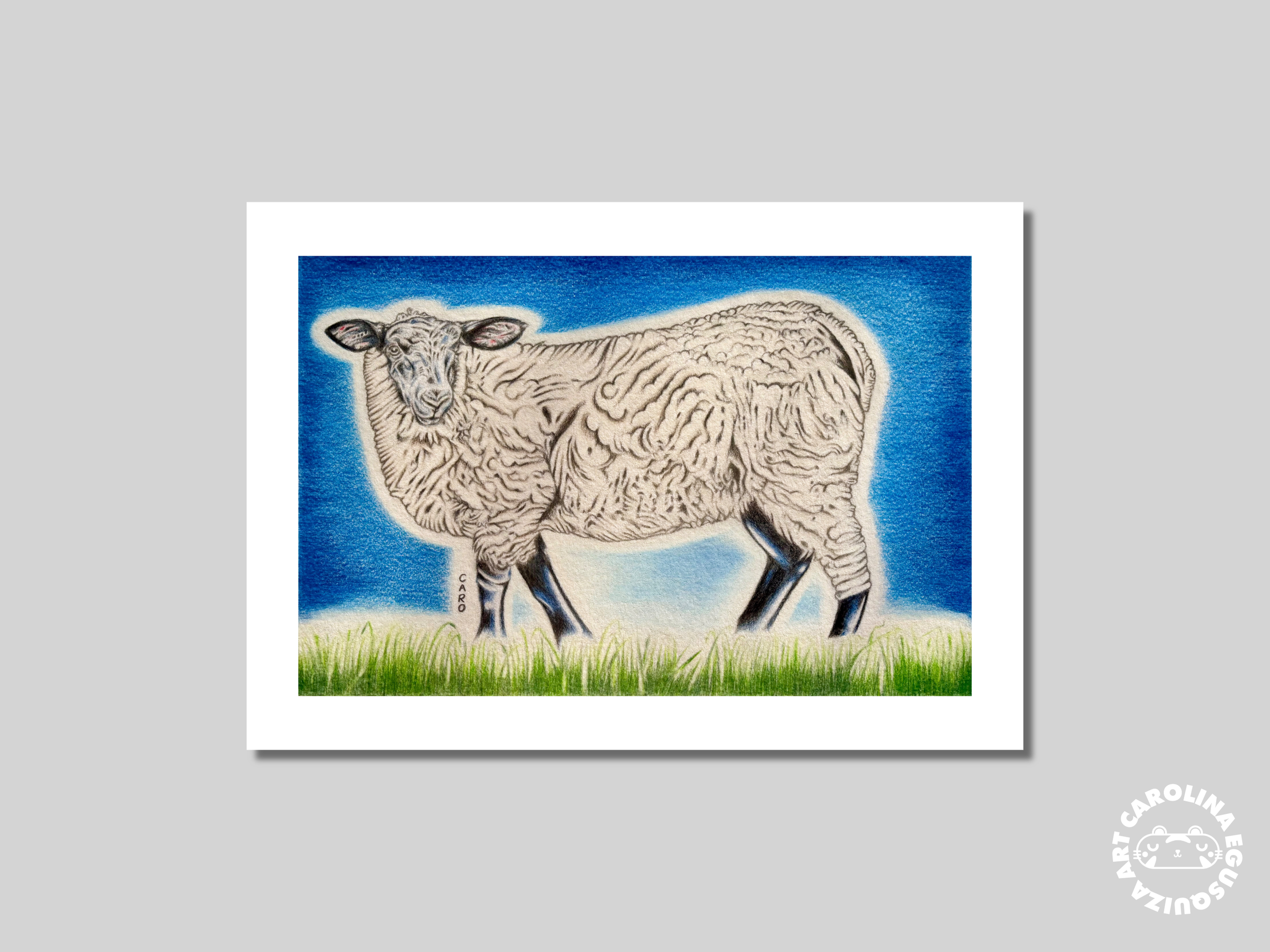 Suffolk Sheep, Digital Print Display With Logo.PNG