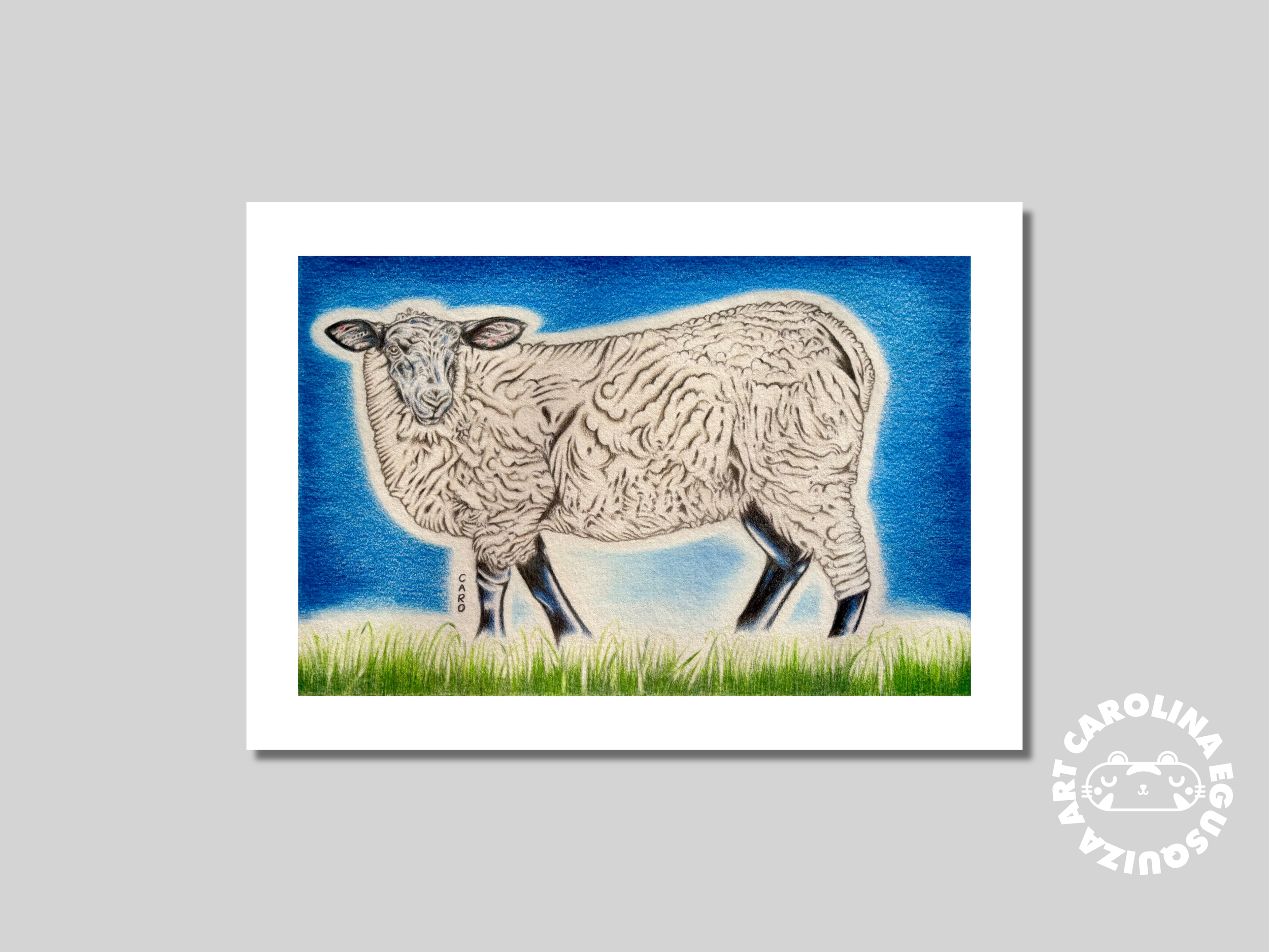 Suffolk Sheep Drawing (Digital Print Display).PNG
