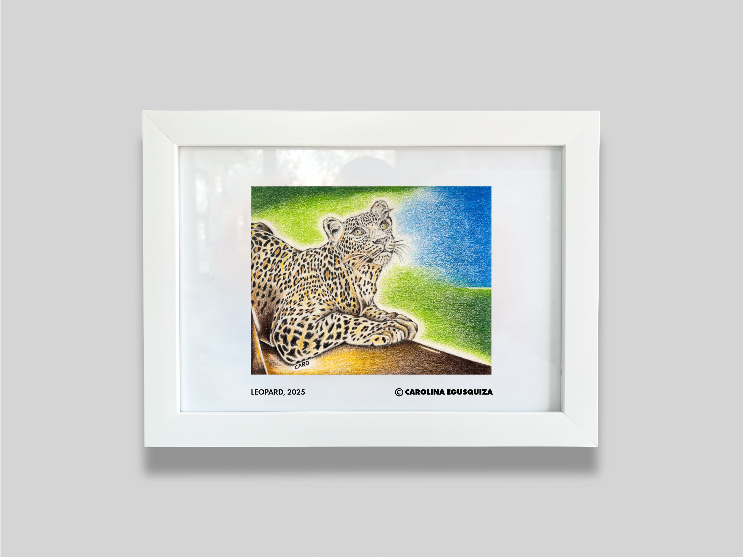 Leopard, A4 Digital Frame Display With Signature.PNG