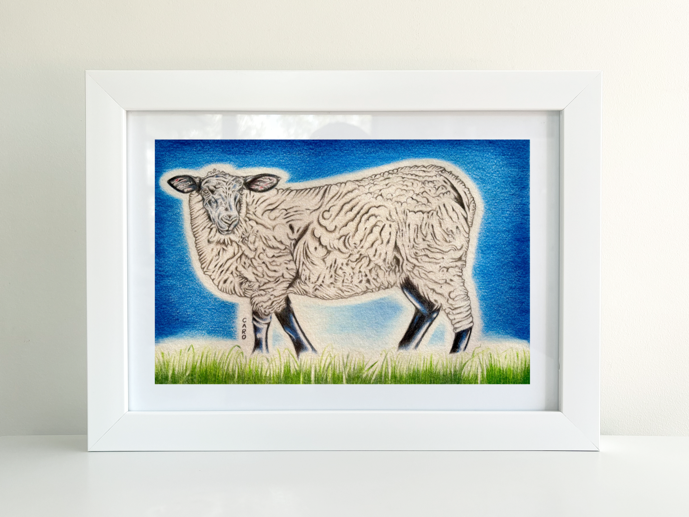 Suffolk+Sheep%2C+A4+Frame+Display+2.png