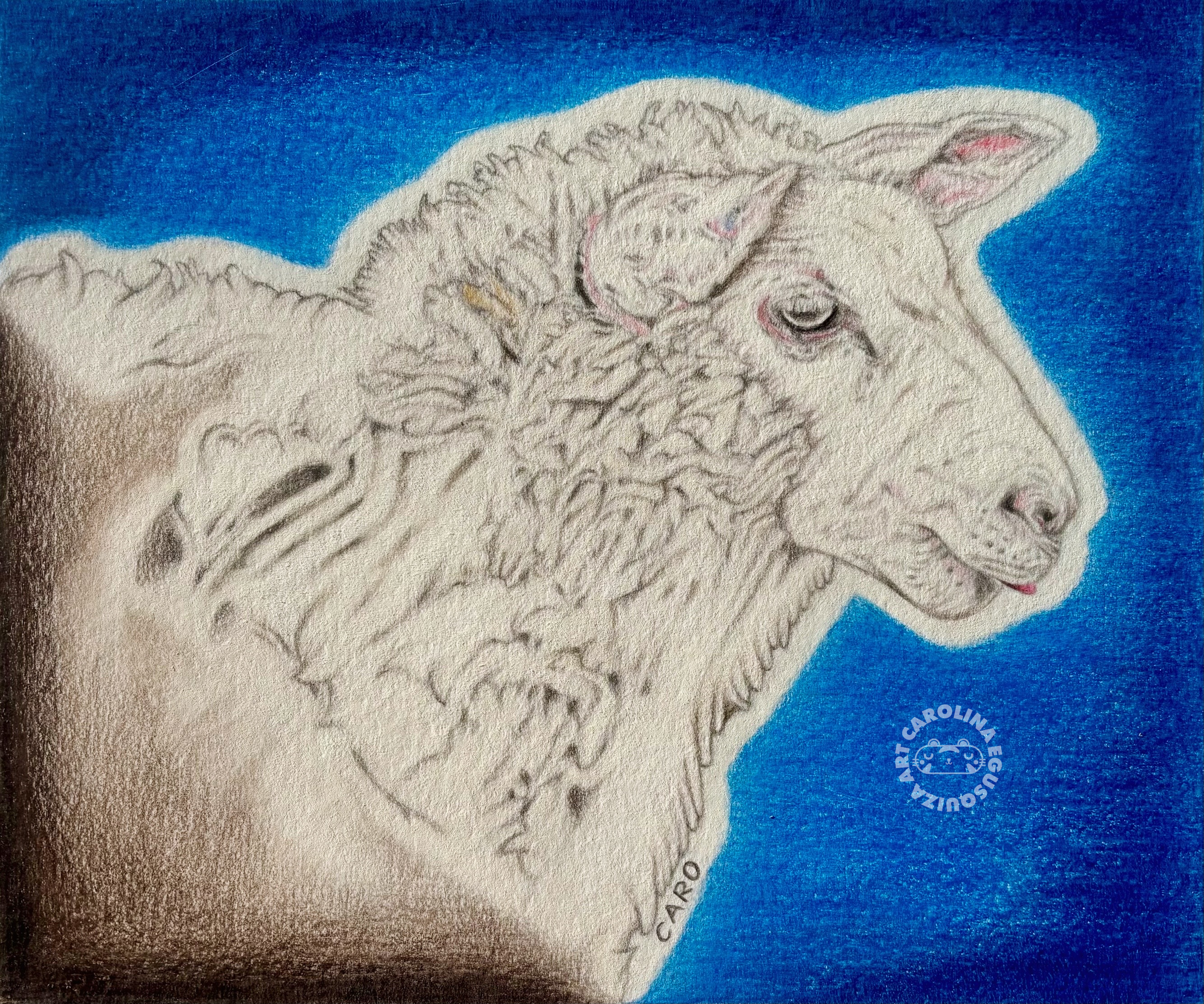 The Peaceful Sheep With Logo.PNG