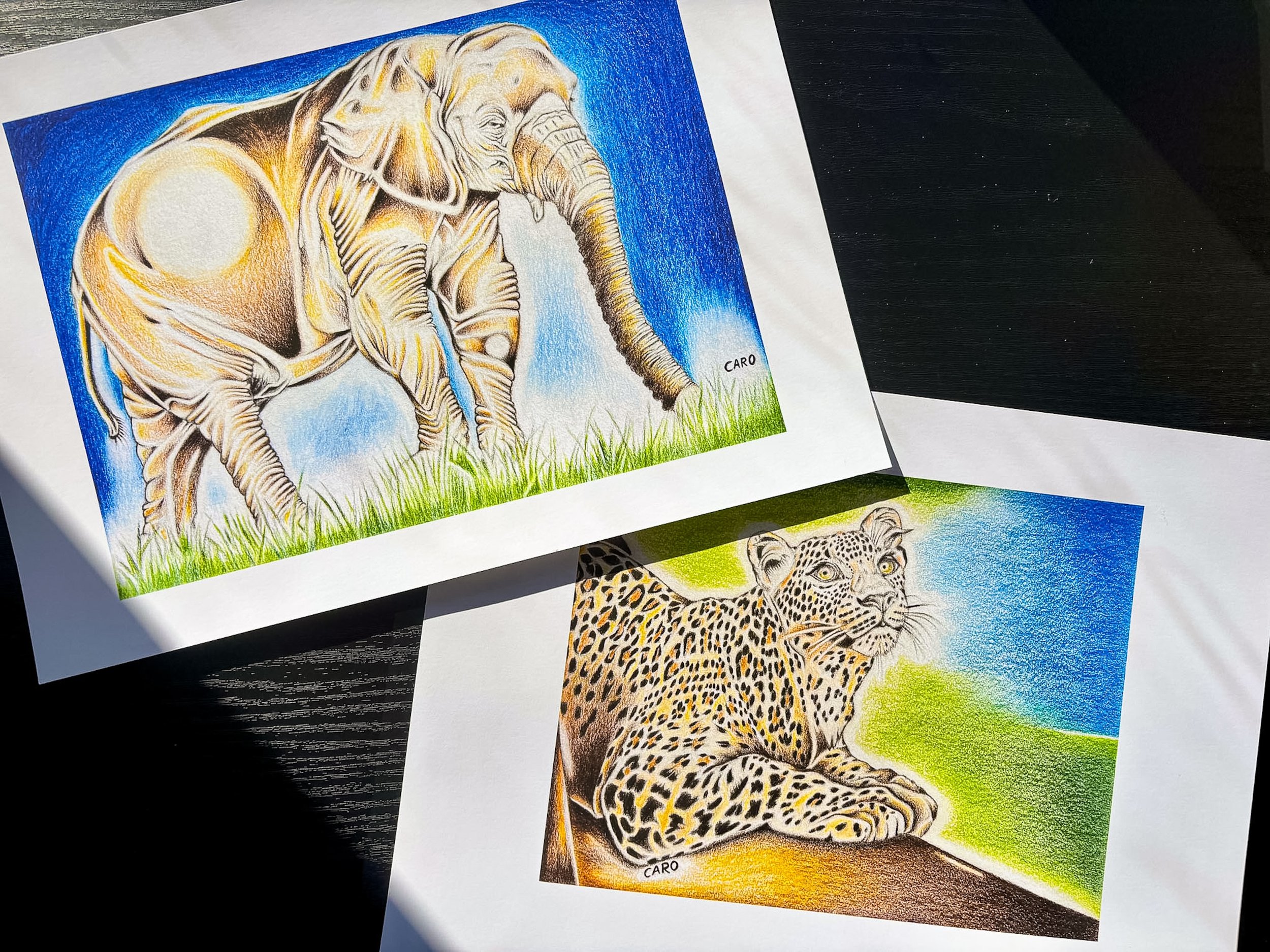 Elephant and Leopard Prints, Low Res.JPG