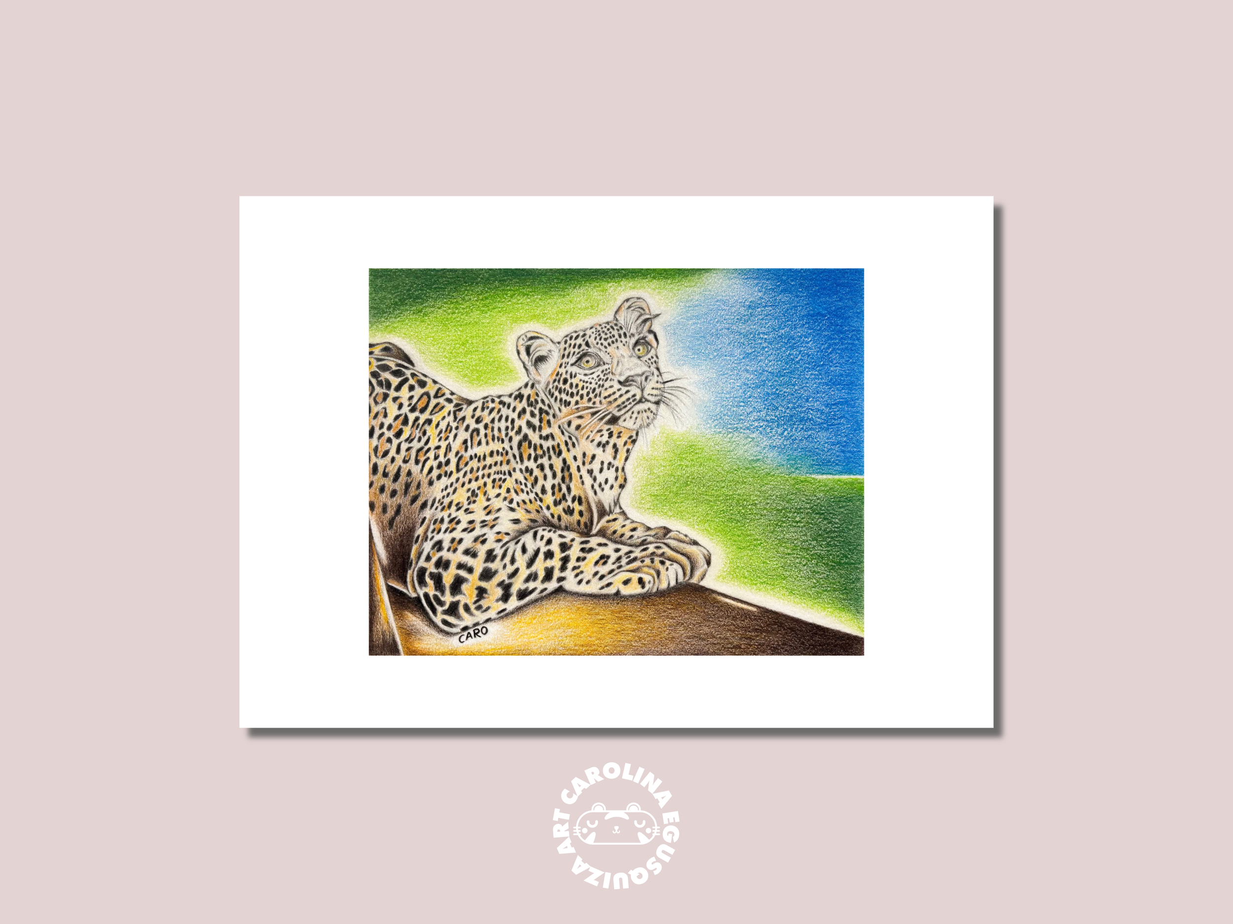 Leopard, Digital Print Display With Logo.PNG