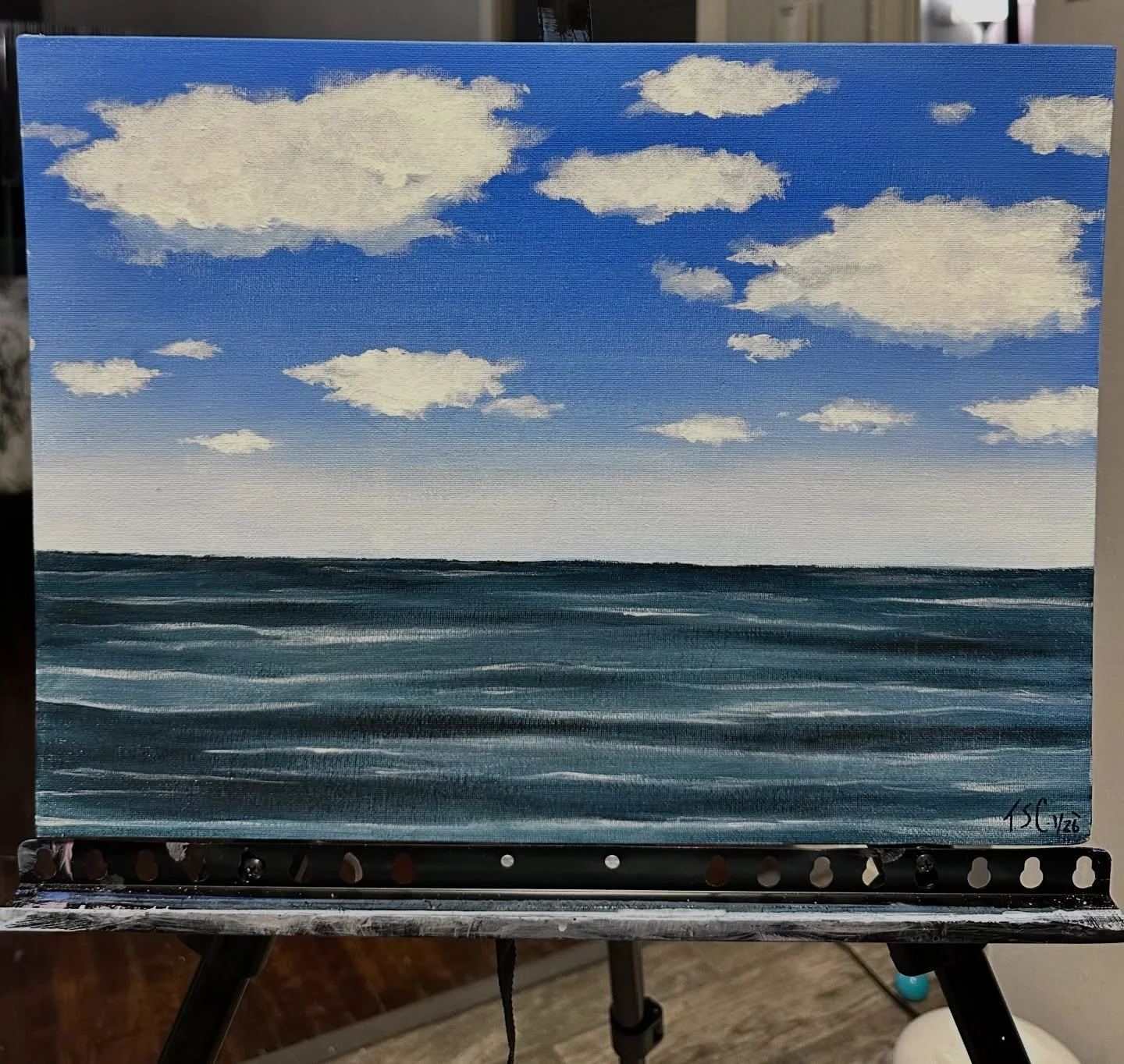 Water work, cloud work, aesthetics are nice and all but if I&rsquo;m not improving then what the fu** am I doing here 

-catch me at Cry Baby Oakland this Thursday!

acrylic on canvas