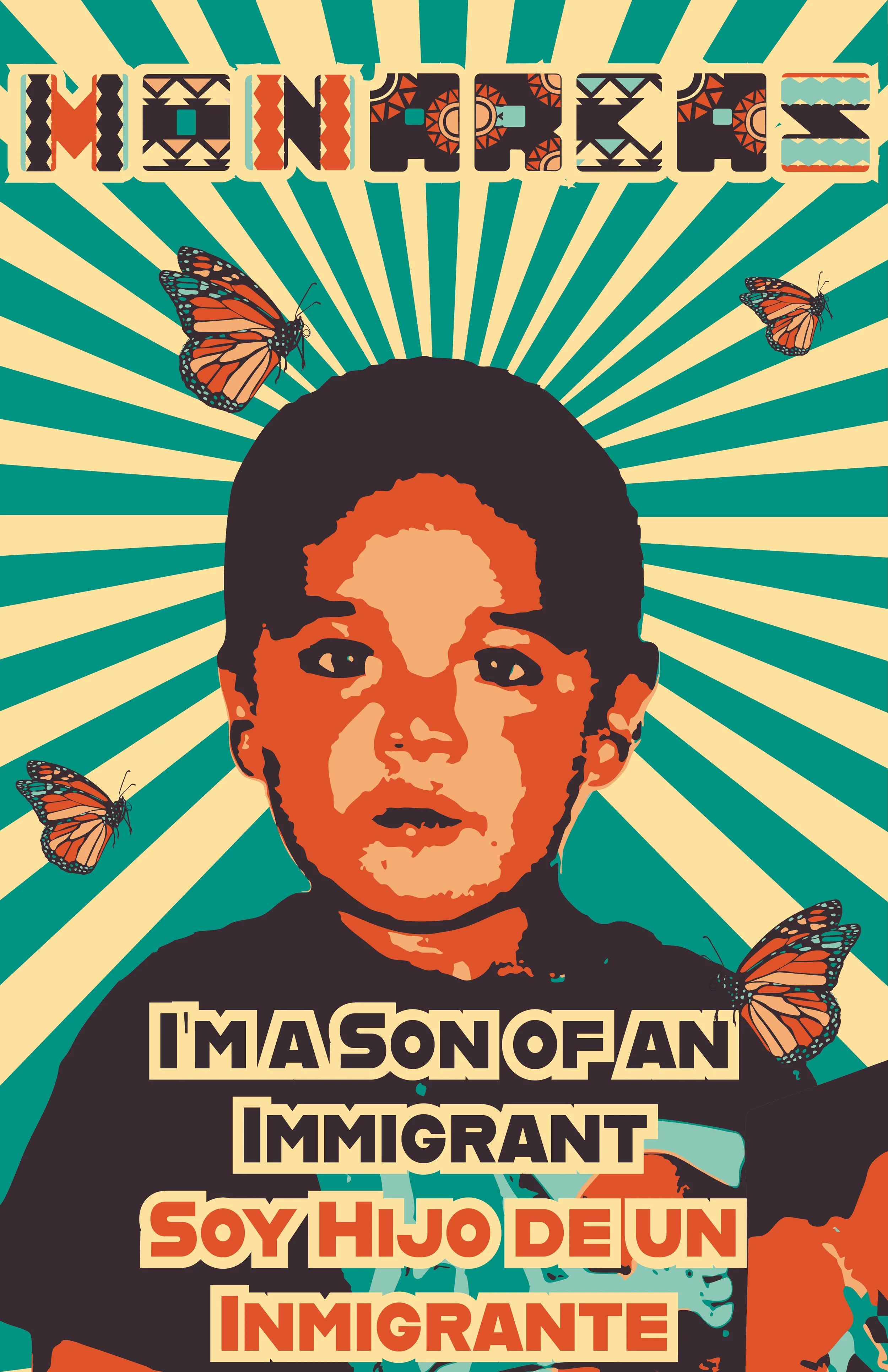 I'm a son of an immigrant poster of Kevin