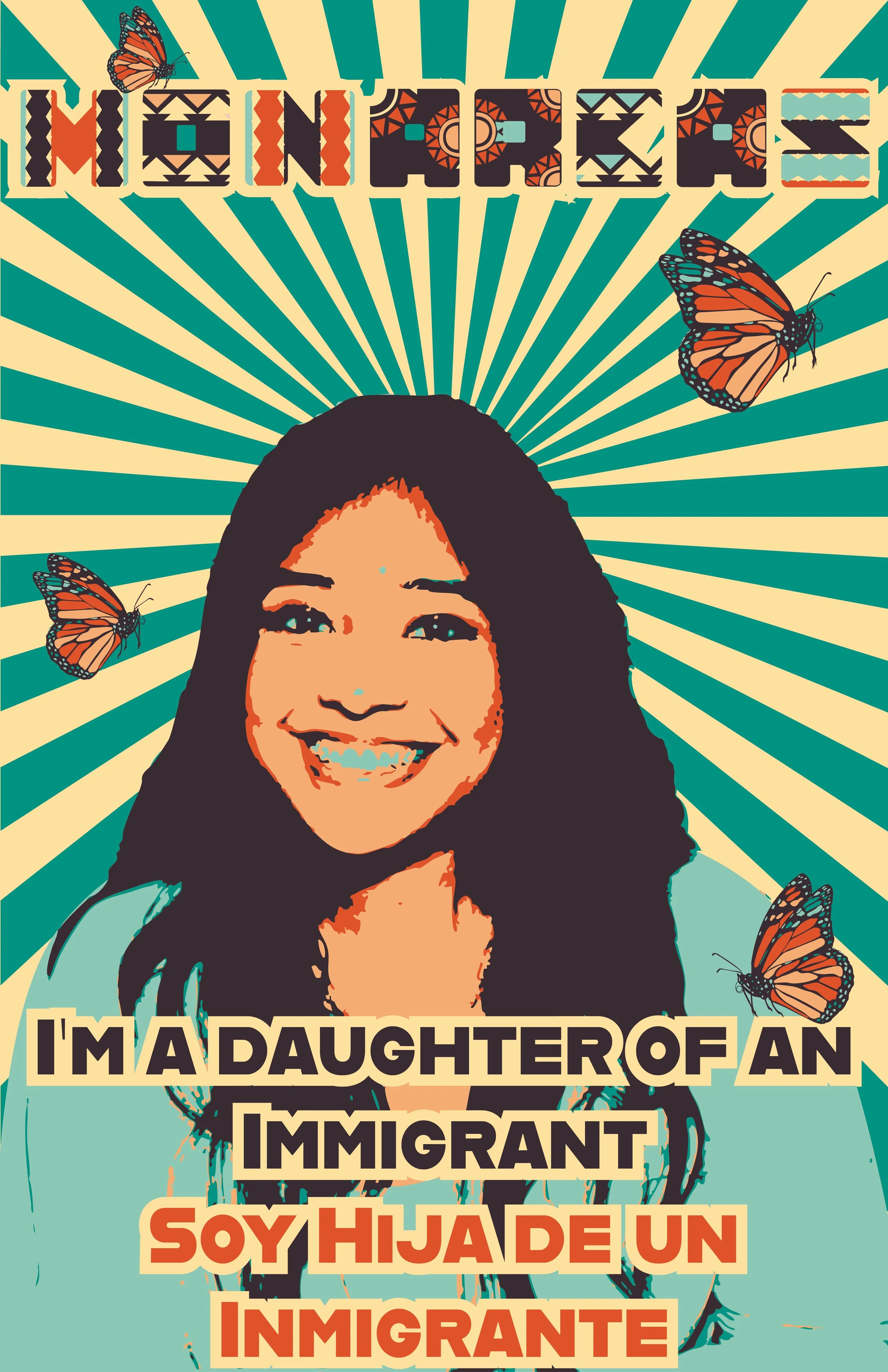 I'm a daughter of an immigrant poster of Jazmin