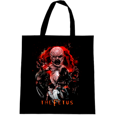 The Fetus Tote Bag – "Giant Fetus Reveal" Art Edition