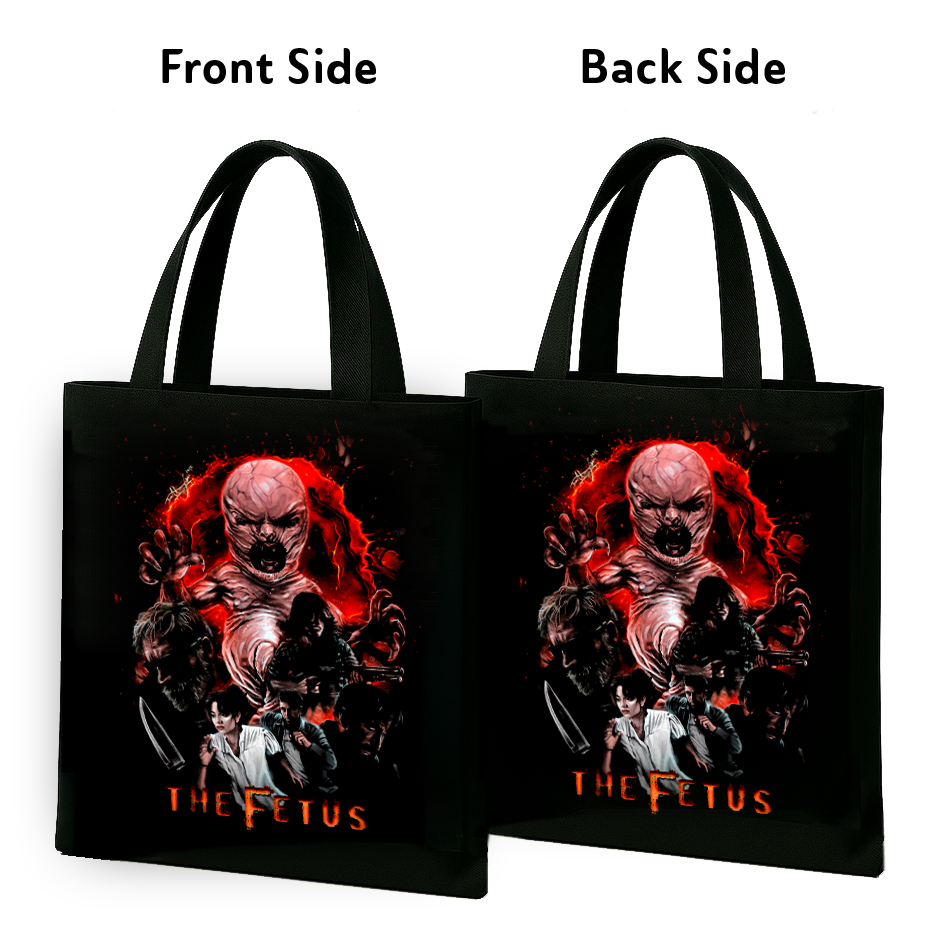 The Fetus Tote Bag – "Giant Fetus Reveal" Art Edition