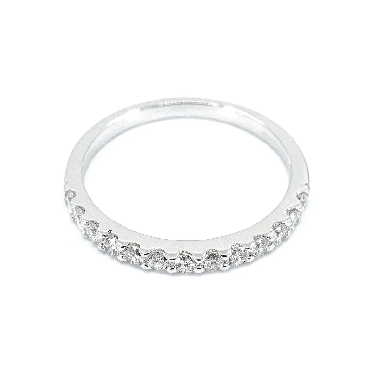Classic Half Eternity Diamond Band Ring (0.4CTW)