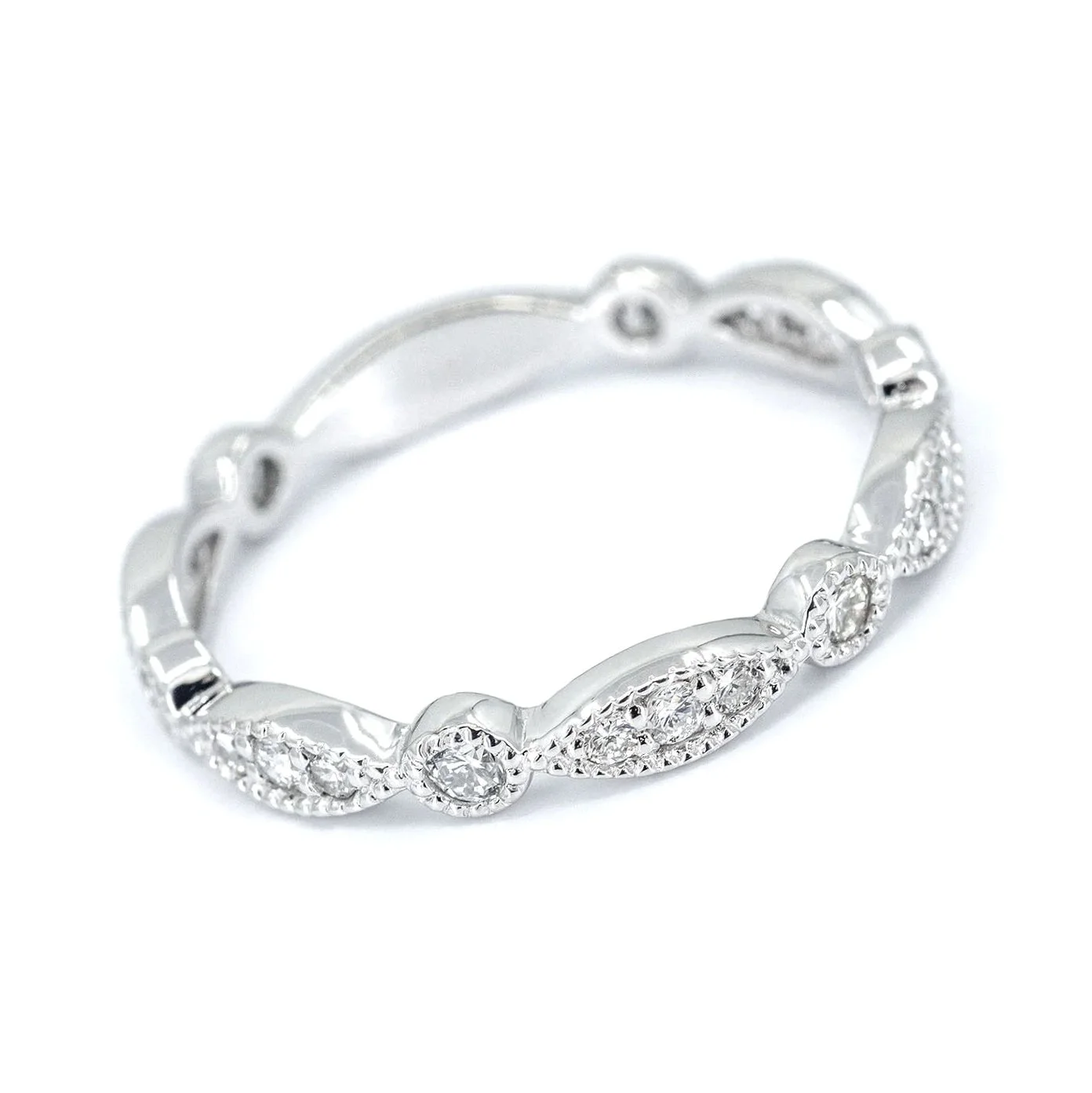 Eternity Marquise and Round Shape Band Ring