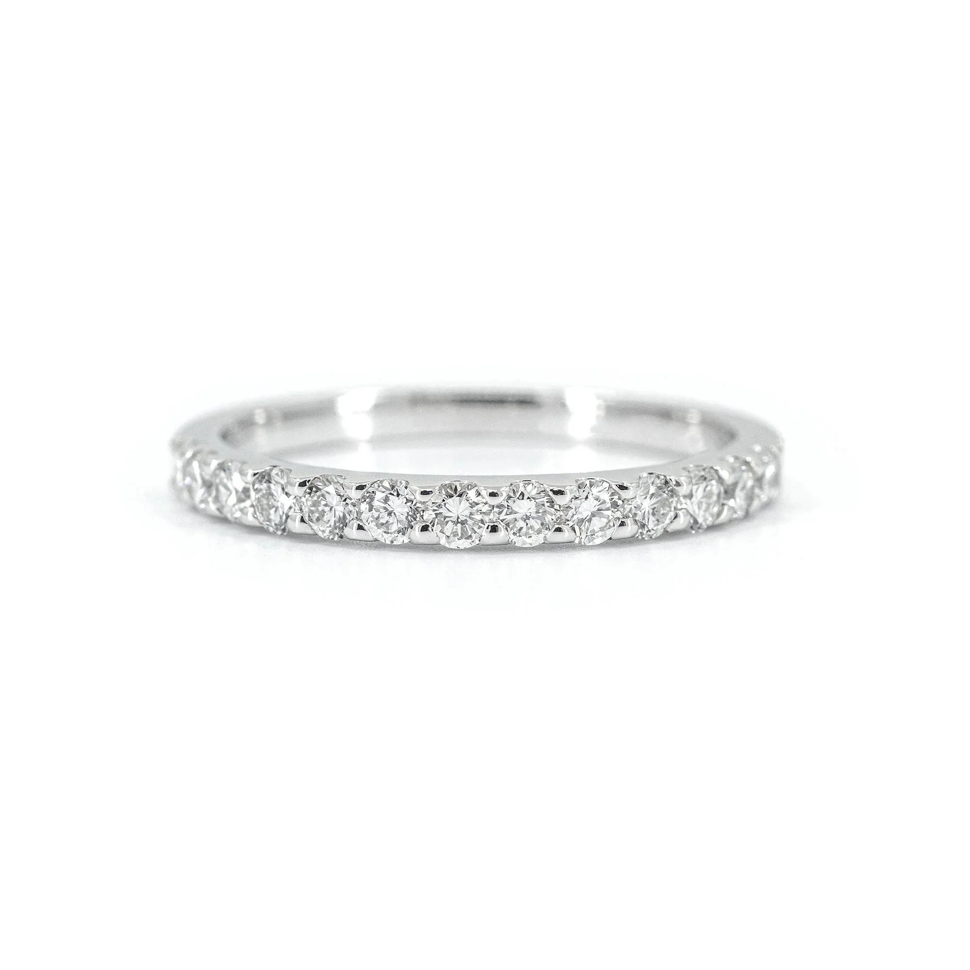 Classic Half Eternity Diamond Band Ring (0.4CTW)