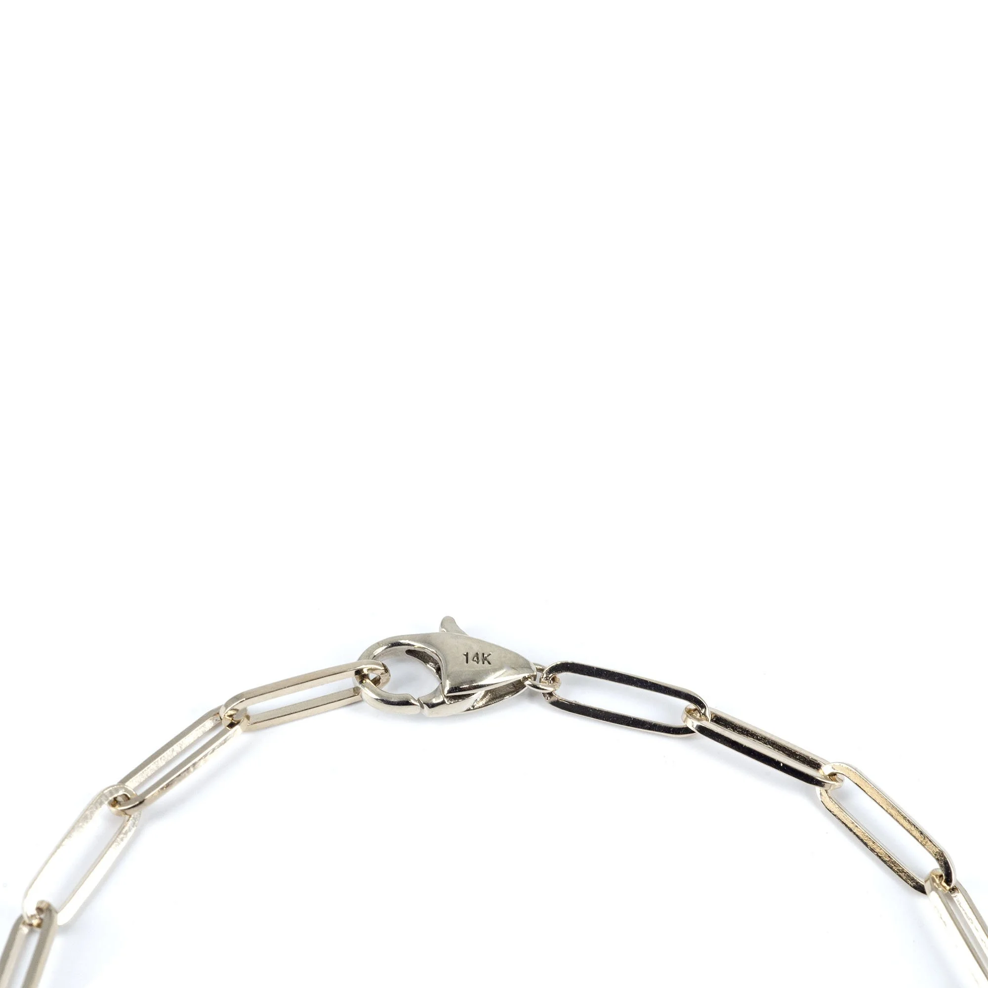 AureJin Paperclip Tennis Bracelet (1.6CTW)