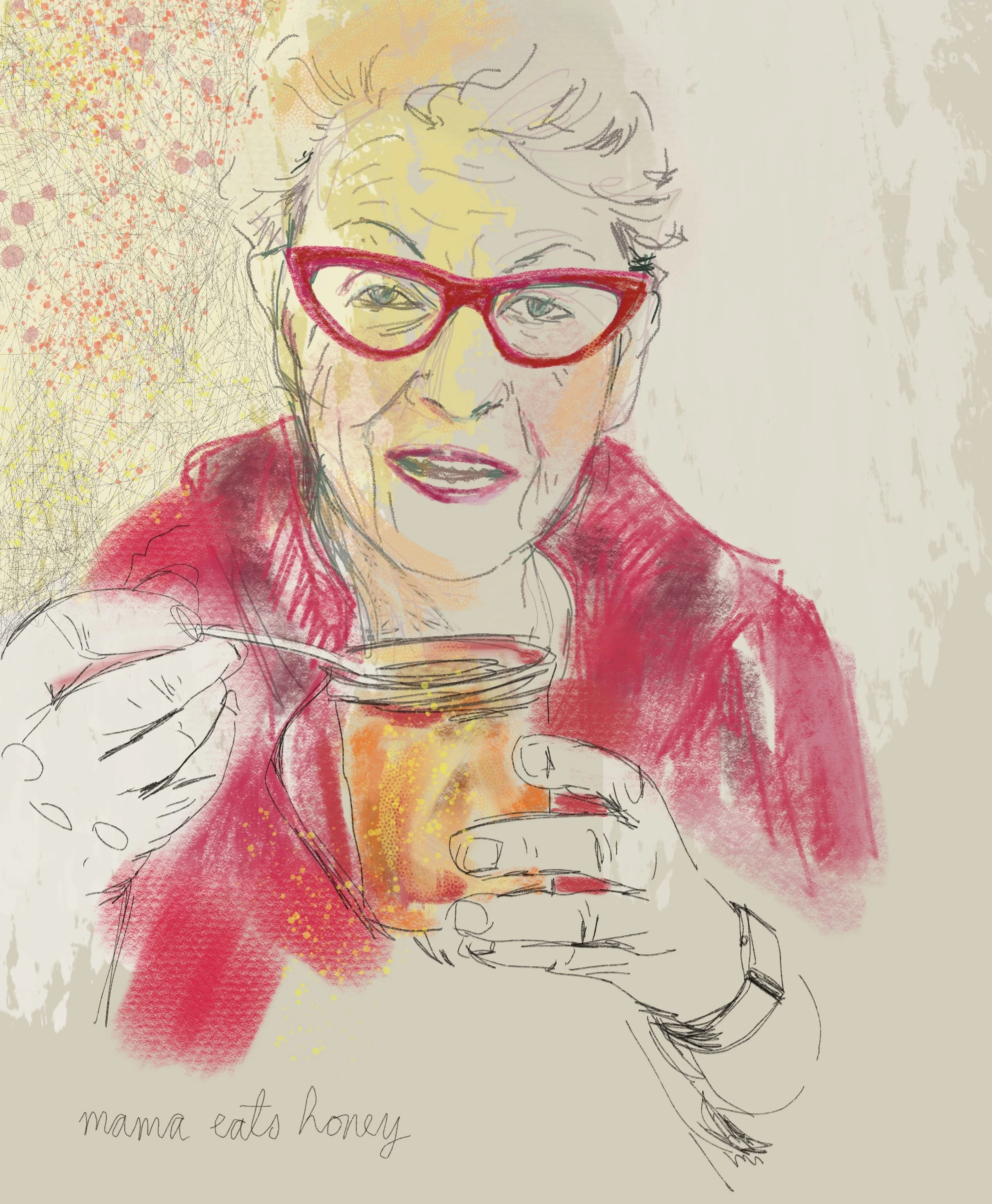 Mama_eats_honey.jpeg