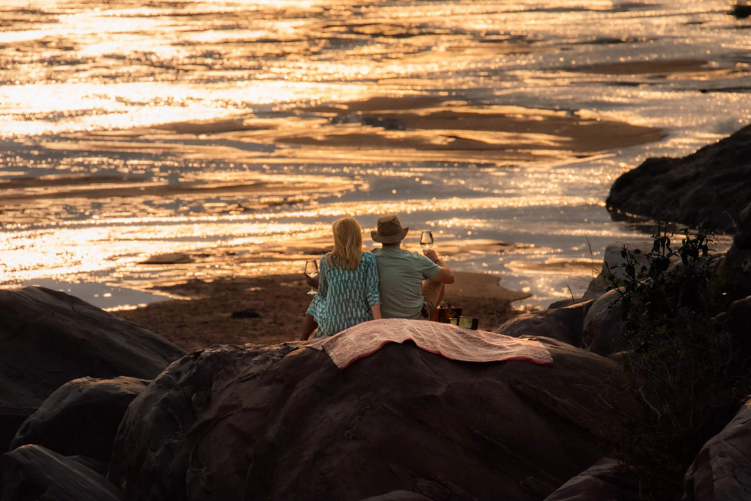 Golden hour by the river, where the day slows and stories begin.