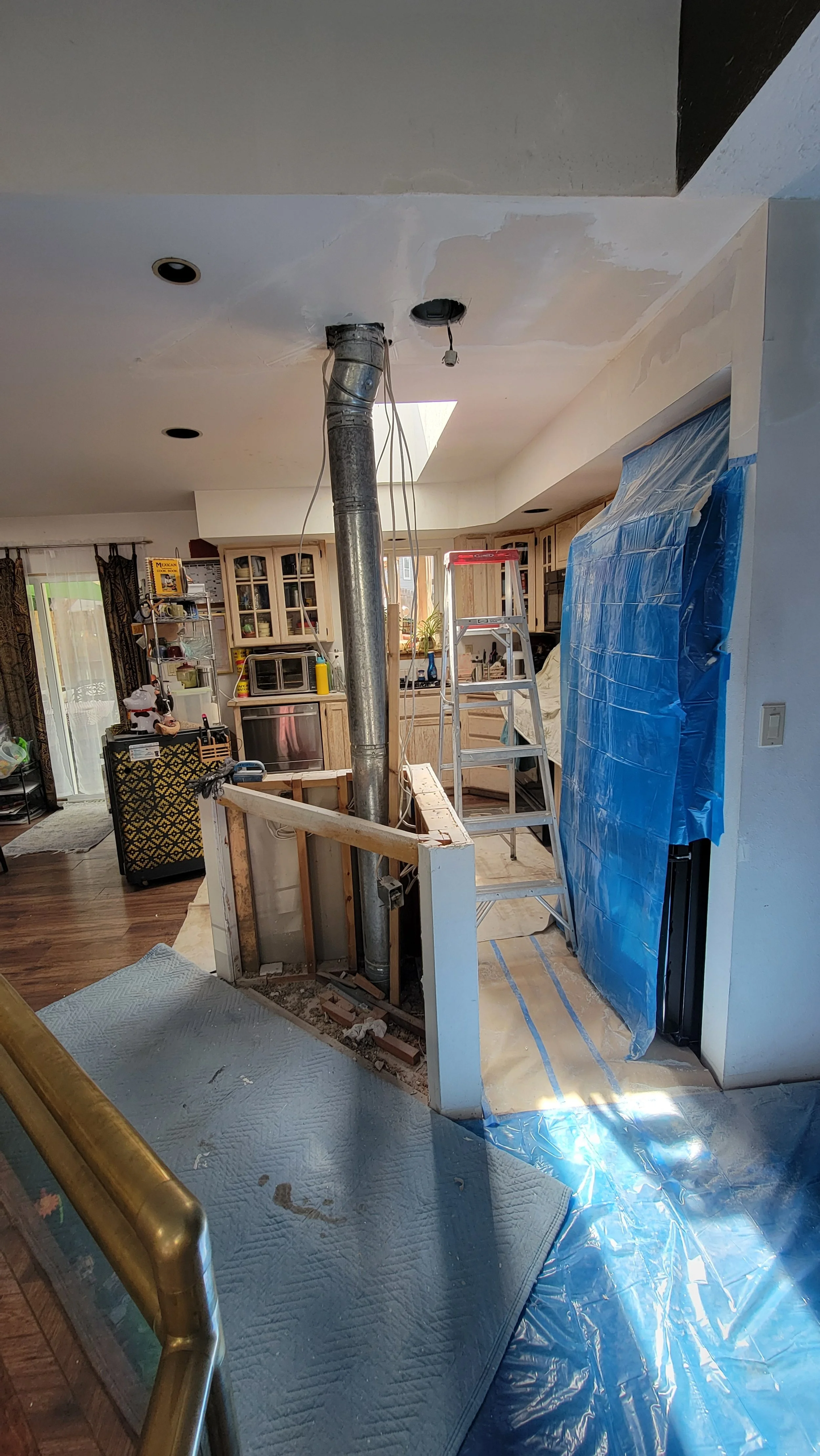 Kitchen Island Remodel Spokane Washington Southhill Mid-Construction.jpg