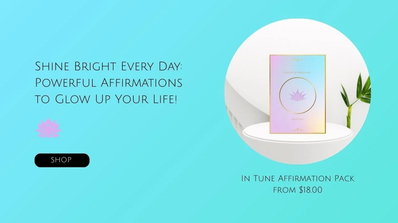 In Tune Product affirmation Box
