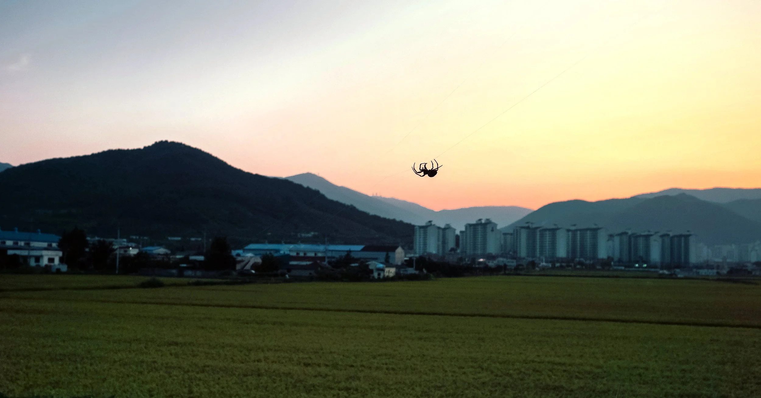 Nightfall Over Jangyu, South Korea, 2012