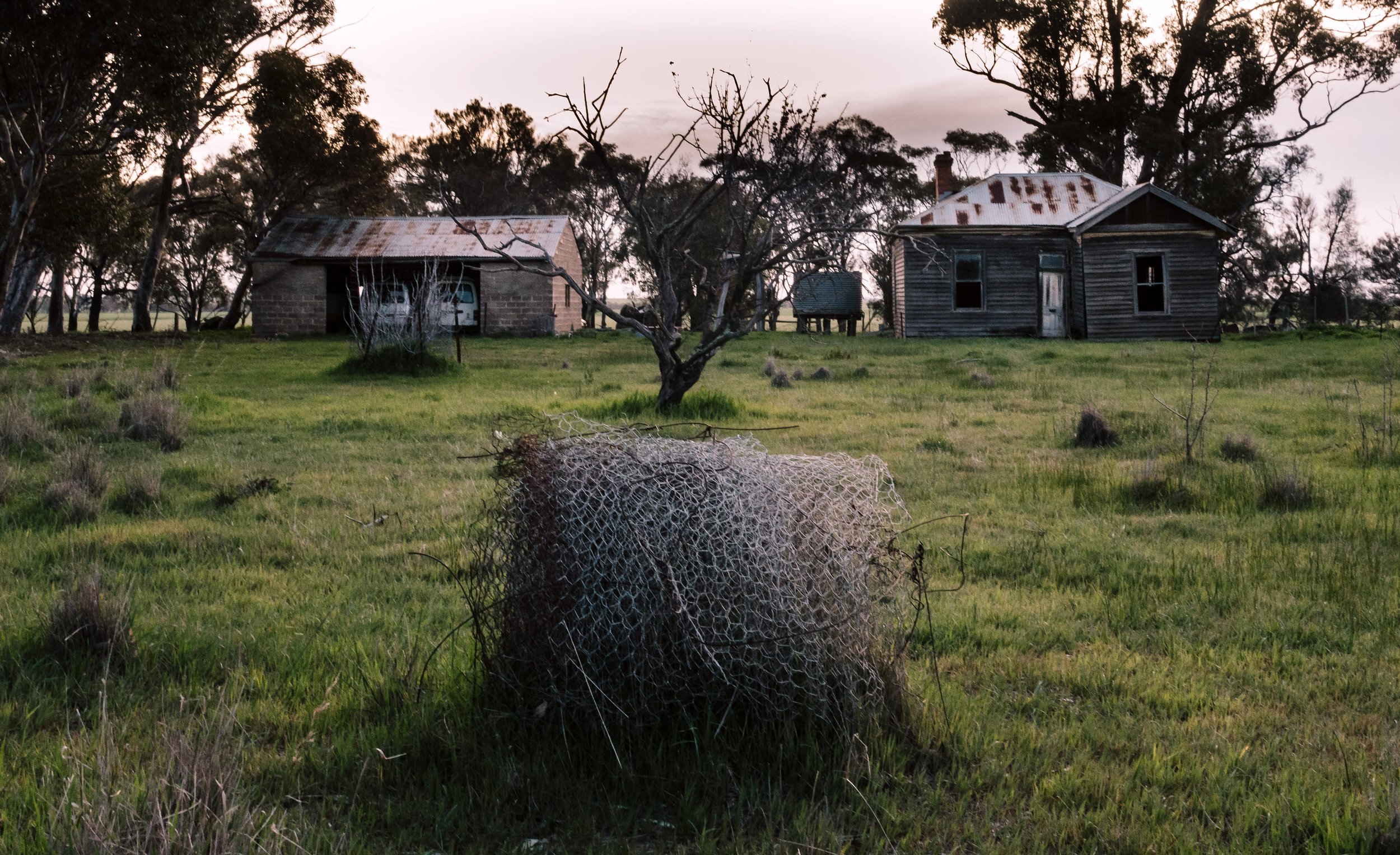 Long-Vacated Farmhouse, Marnoo, Victoria, Australia, 2025