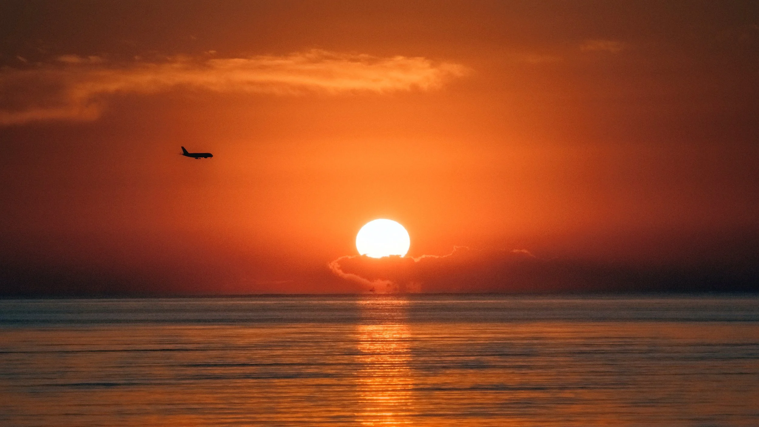 Approaching Brisbane Airport, Dawn, 2019