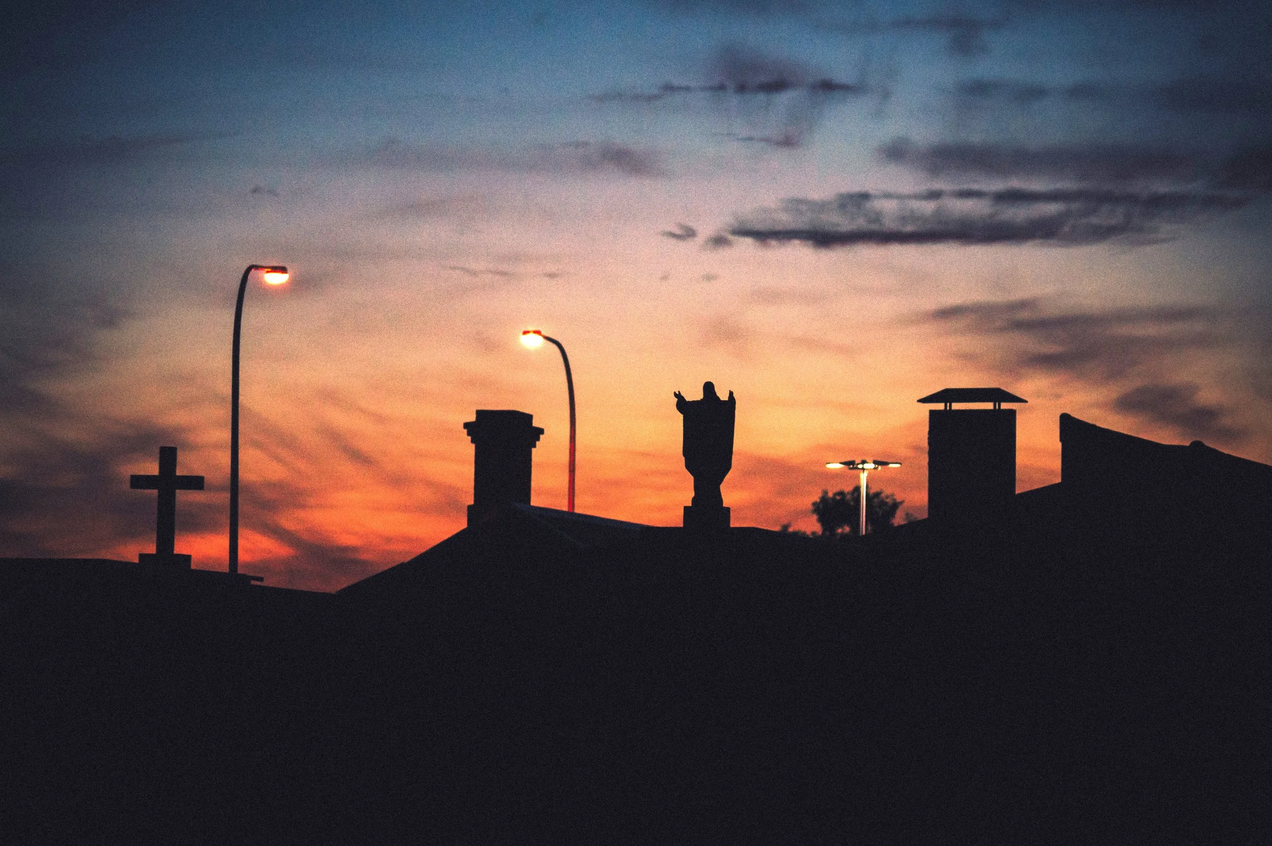 Cemetery Silhouette, Prospect, Adelaide, 2023