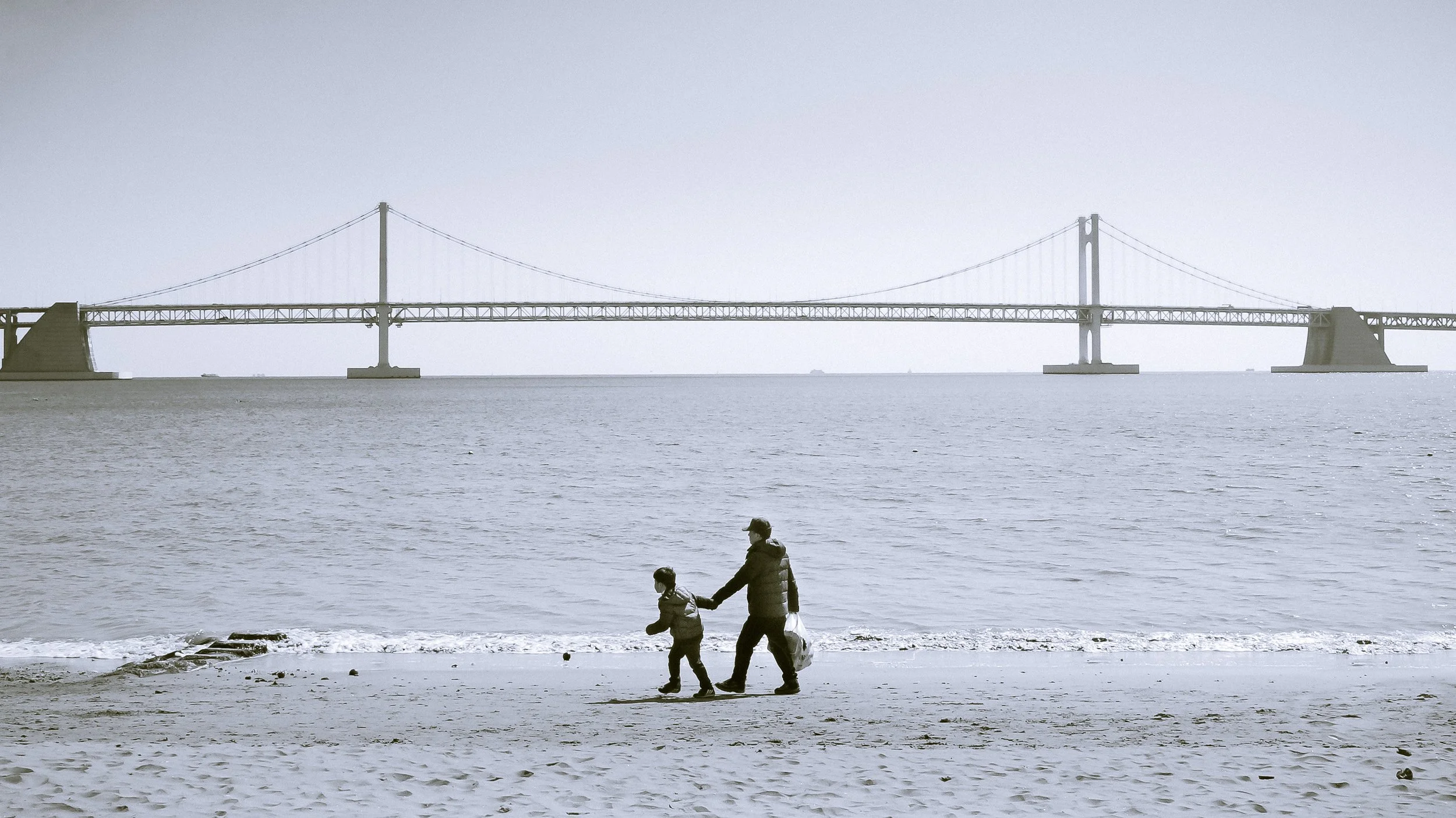 On the Beach, Gwangalli, Busan, South Korea, 2013