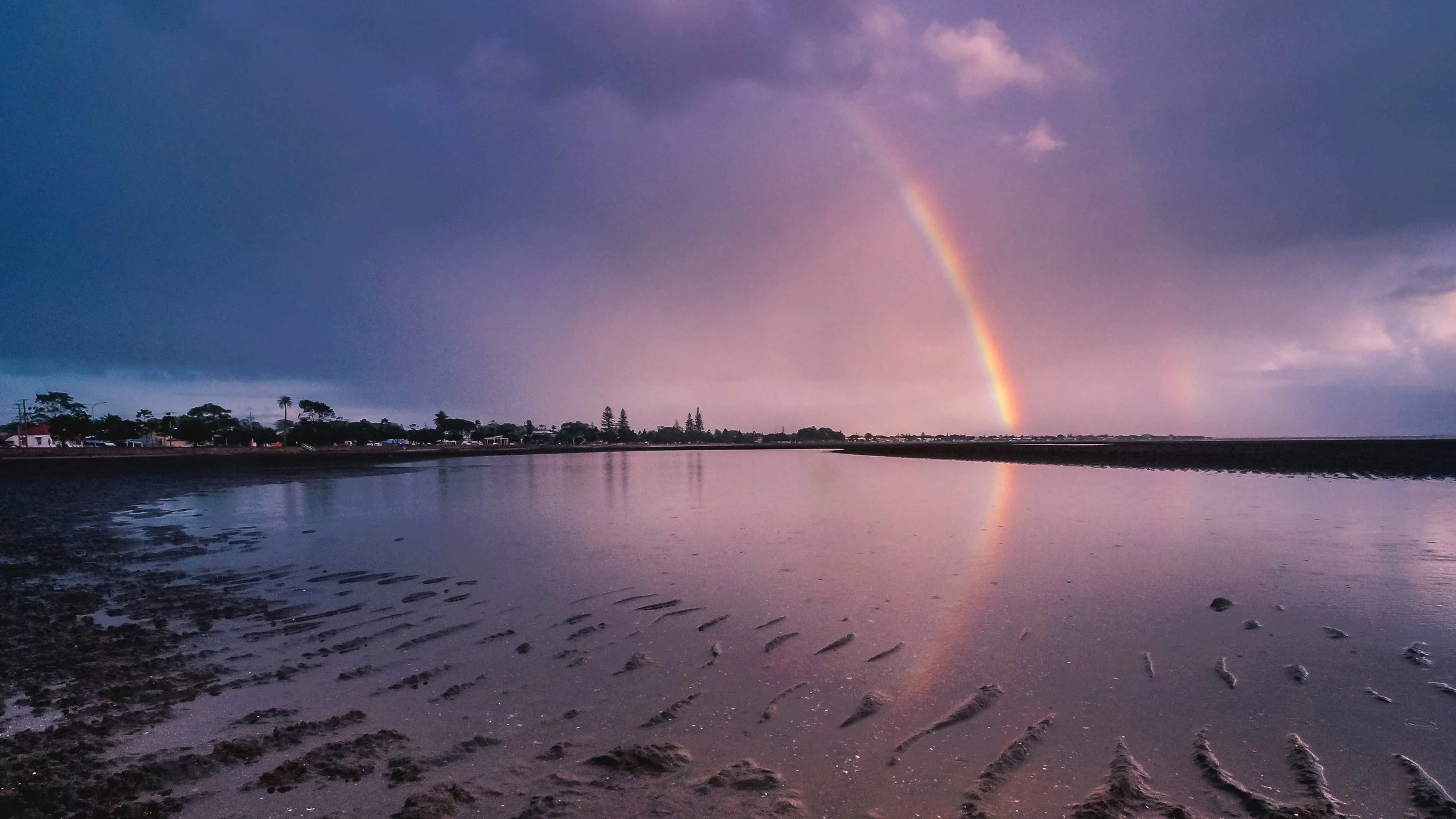 Double Rainbow After a Morning Shower, Sandgate, Brisbane, 2018