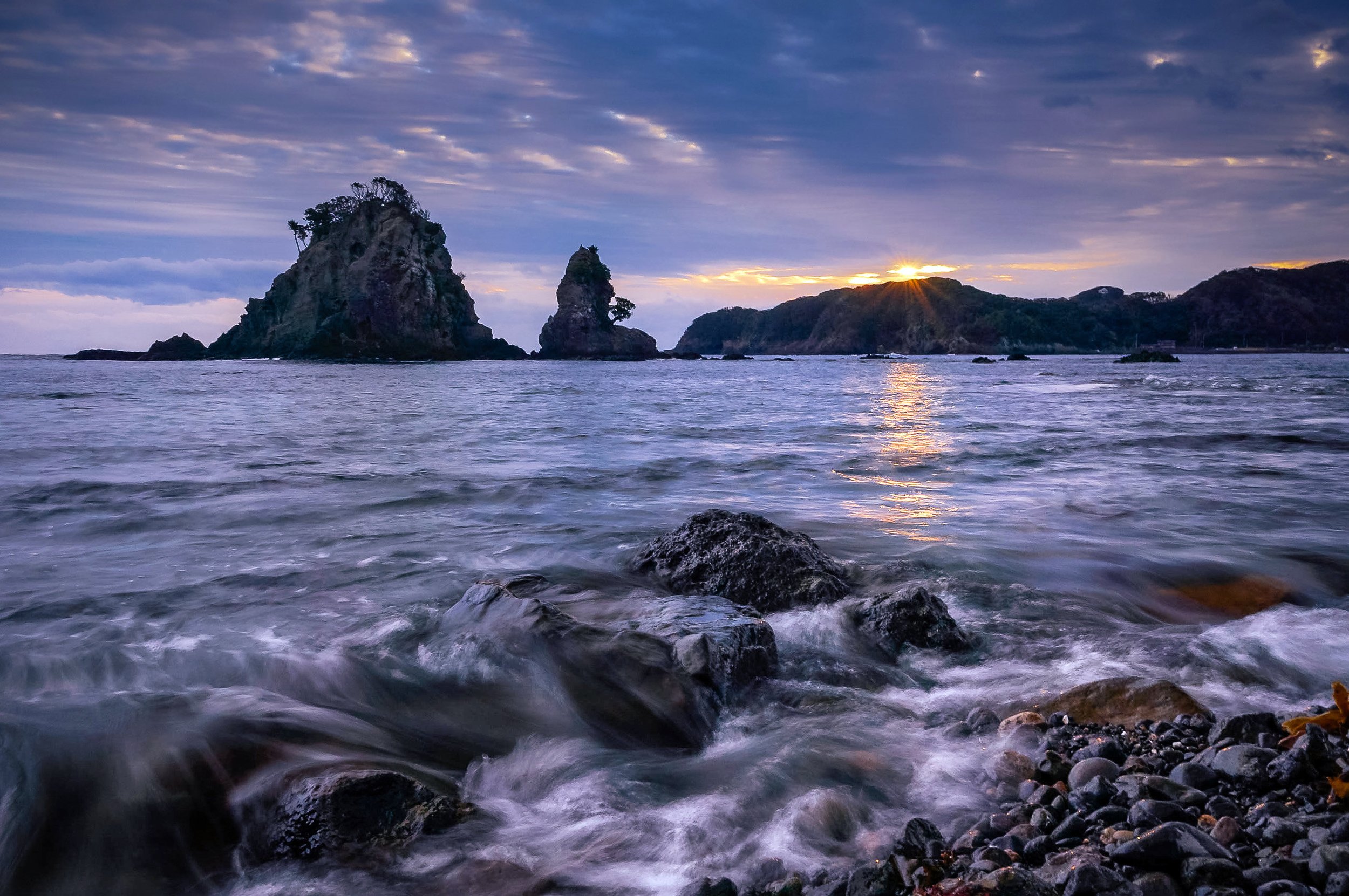 Sundown on the Izu Peninsula, Japan, 2019