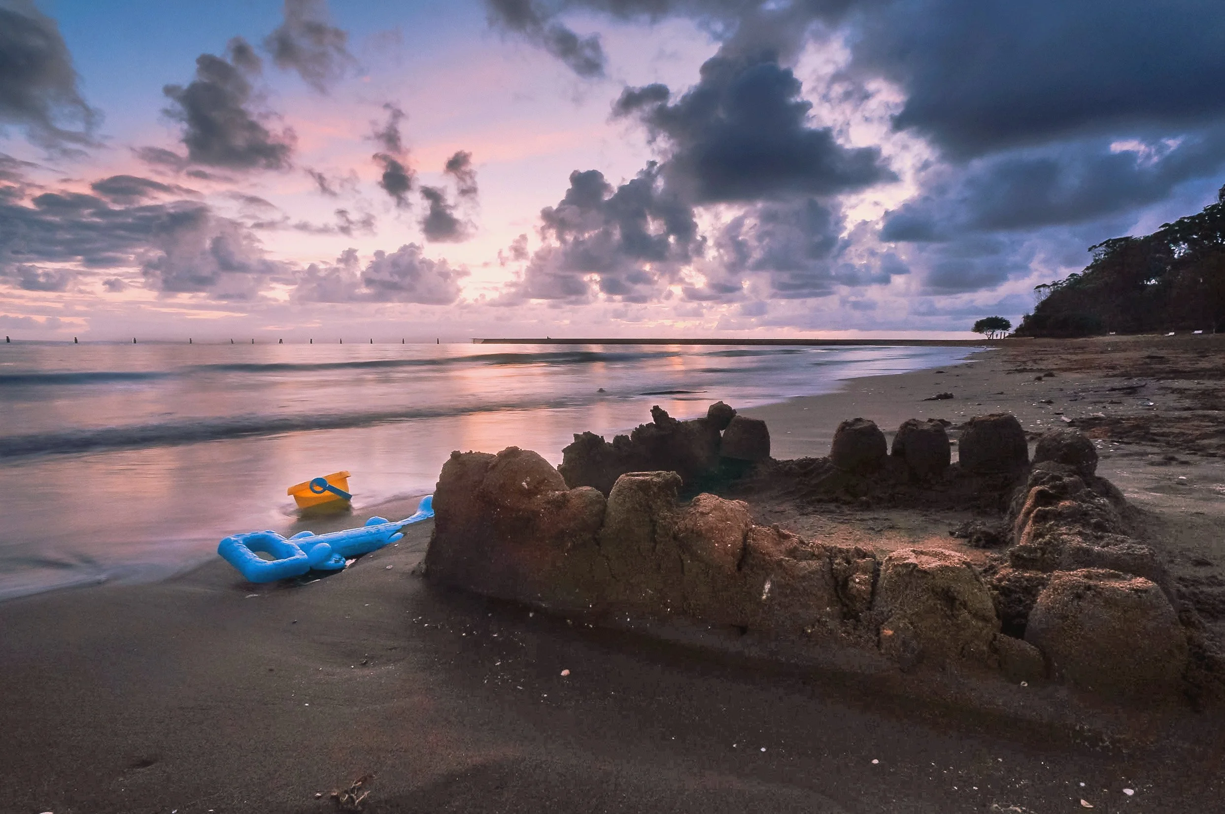 Crumbling Castle, Abandoned Tools, Shorncliffe, Brisbane, 2019