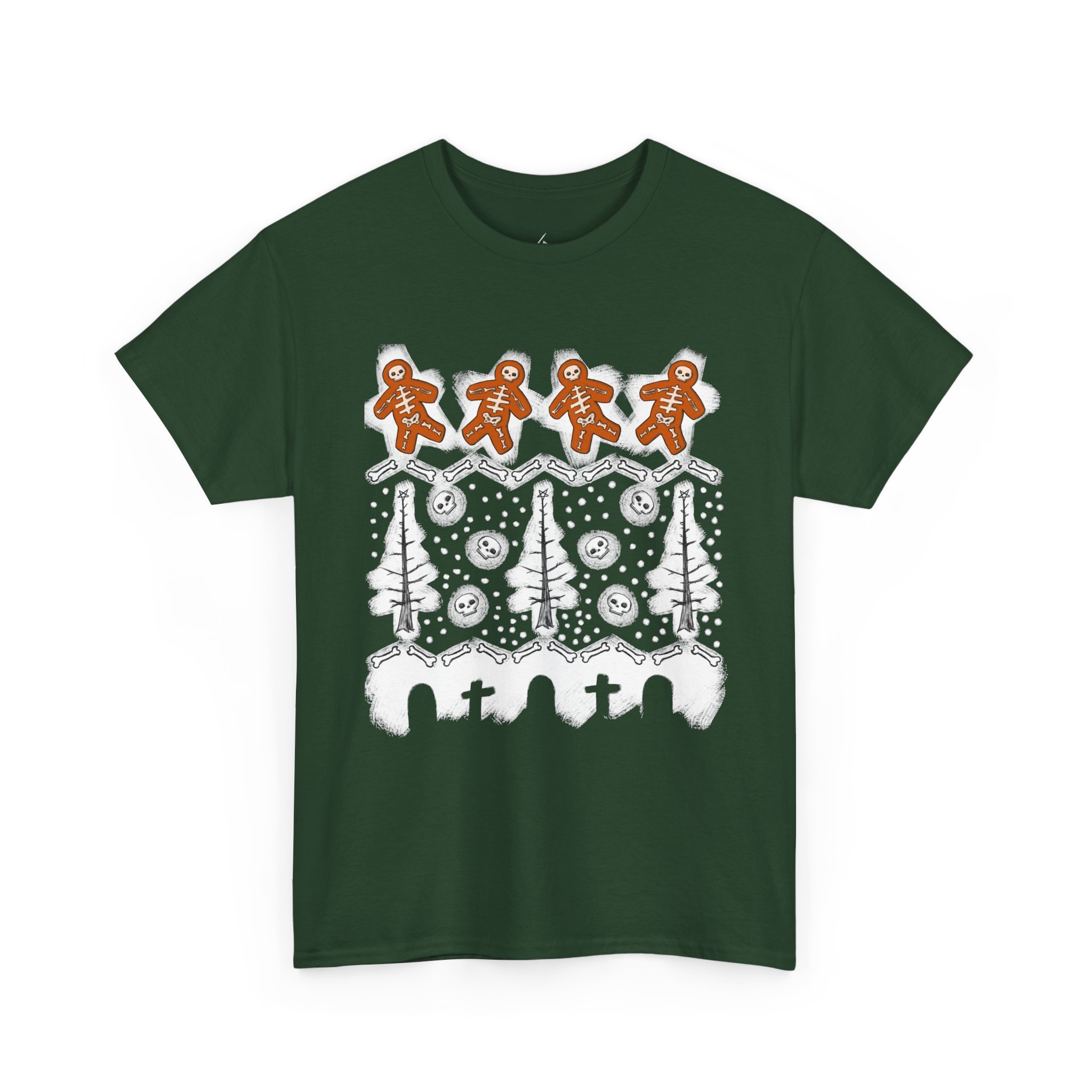 Spooky Christmas T-Shirt — Holiday Gothic Halloween-Christmas Tee