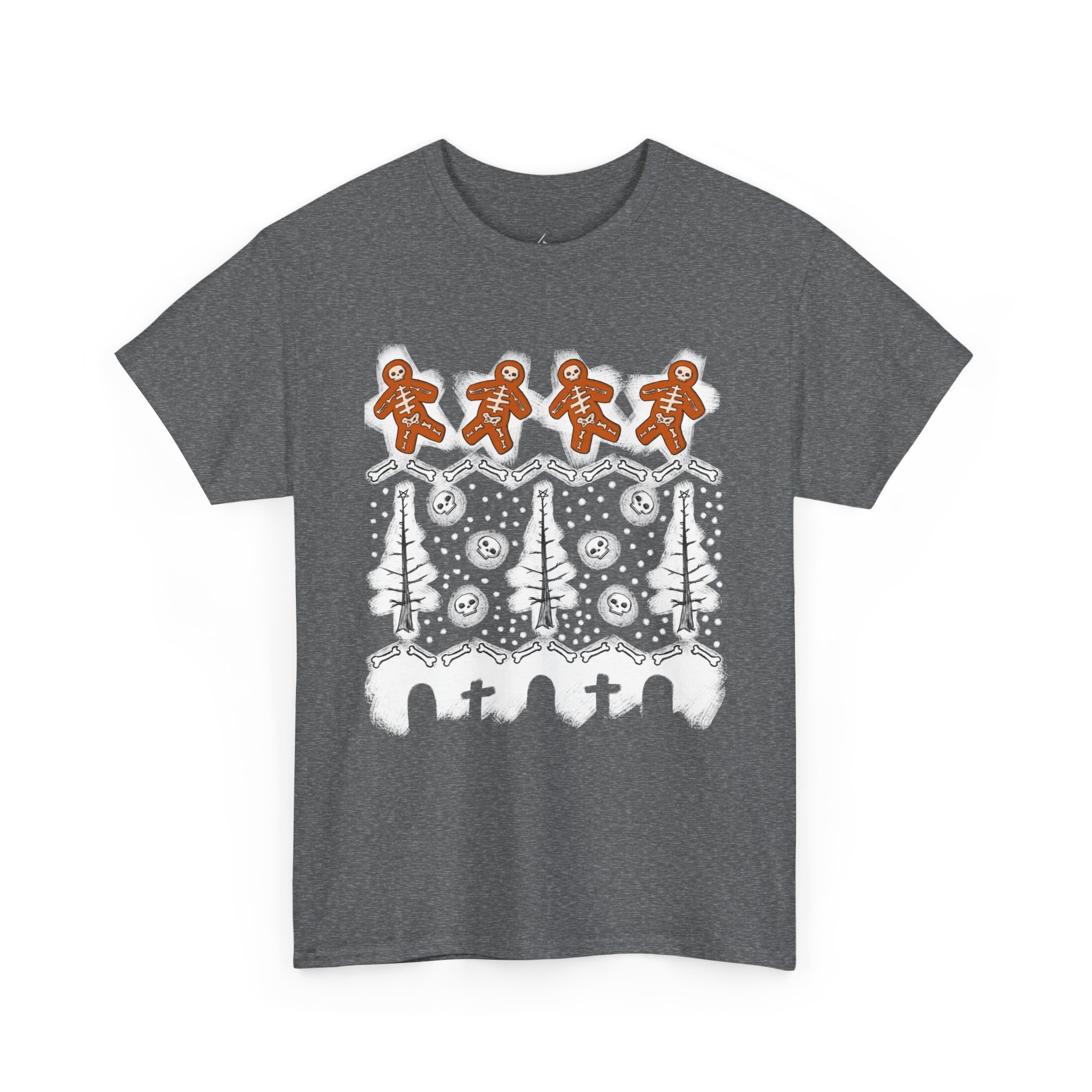 Spooky Christmas T-Shirt — Holiday Gothic Halloween-Christmas Tee