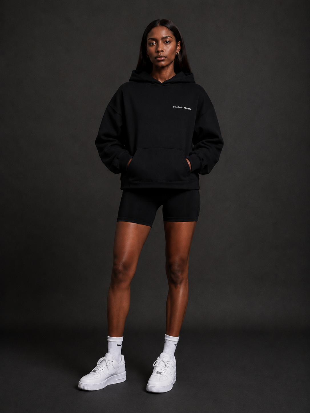 The Standard 003 "The Axiom" Boxy Drop-Shoulder Hoodie