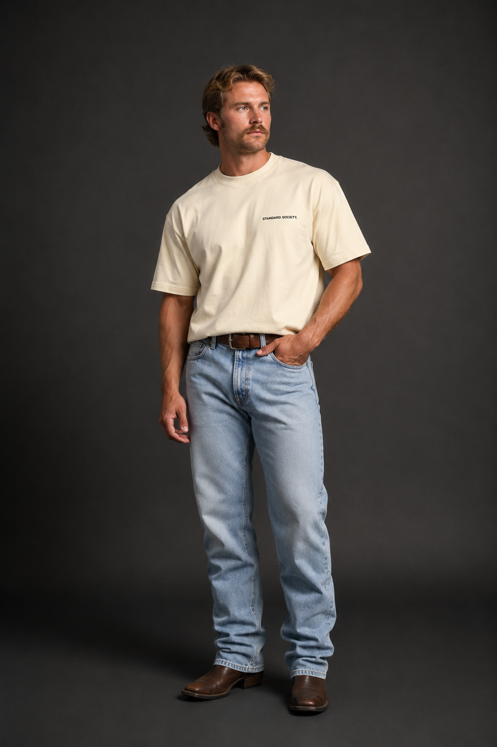 The Standard 003 - "The Axiom" Oversized Boxy Tee