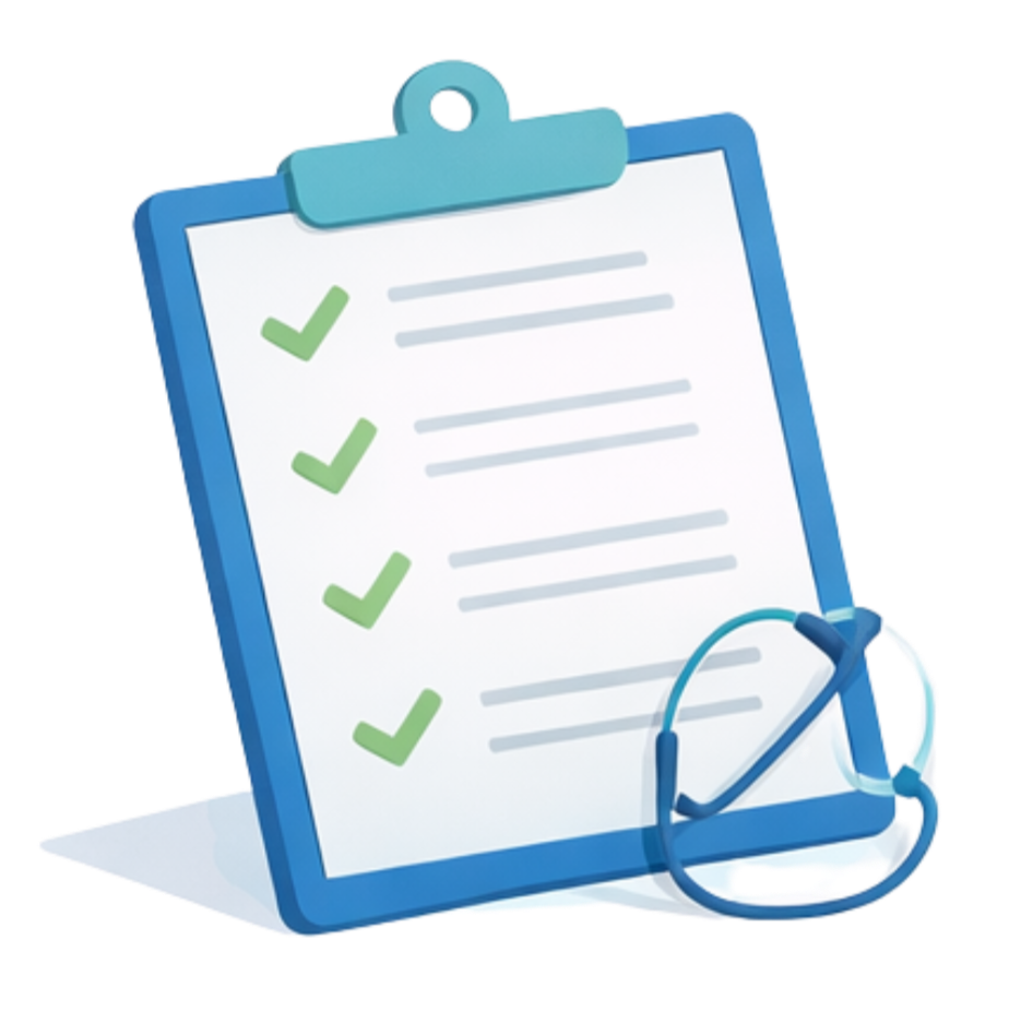 Personalized medical travel planning checklist