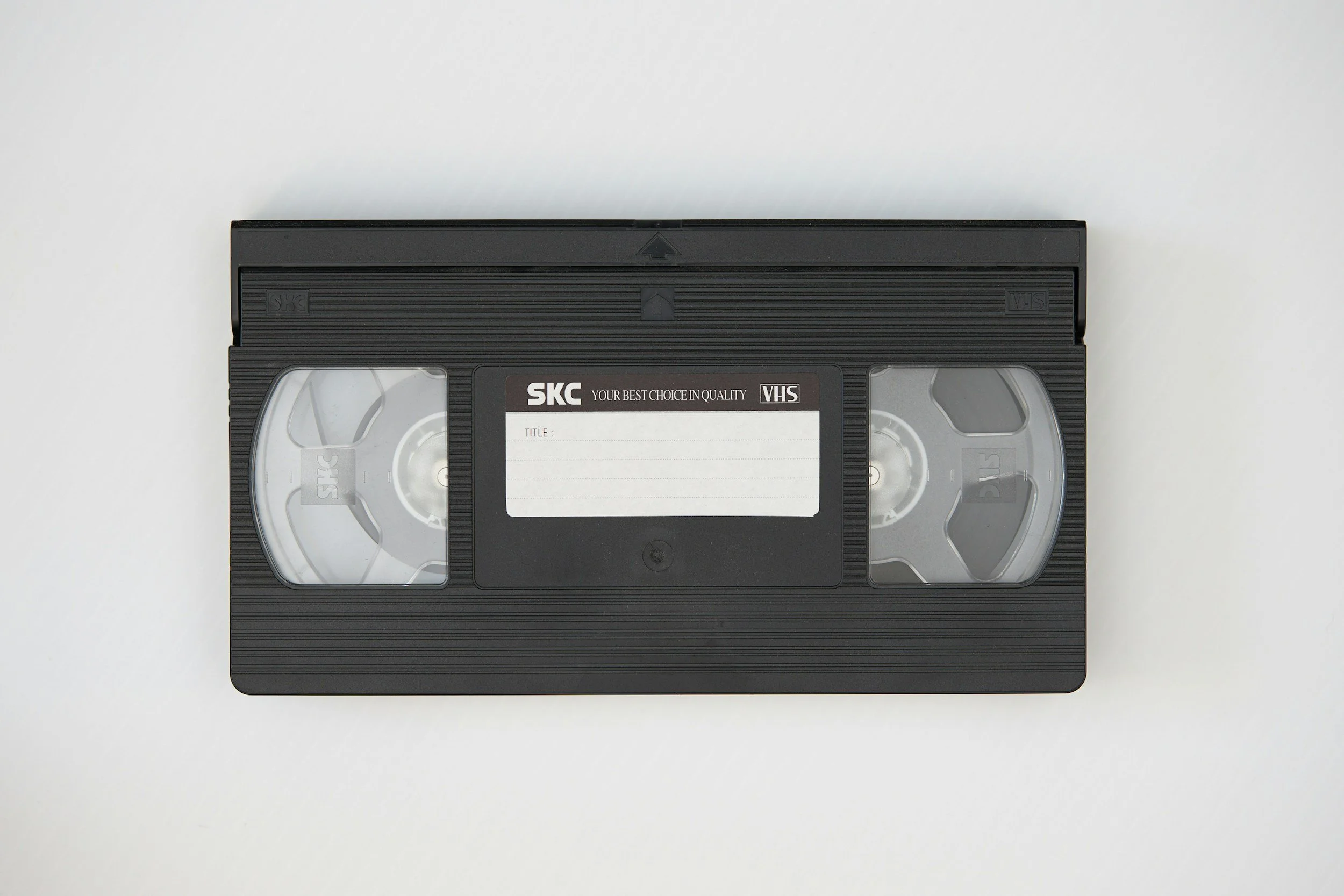 VHS tape representing 10+ years of marketing experience at SKM SOCIAL