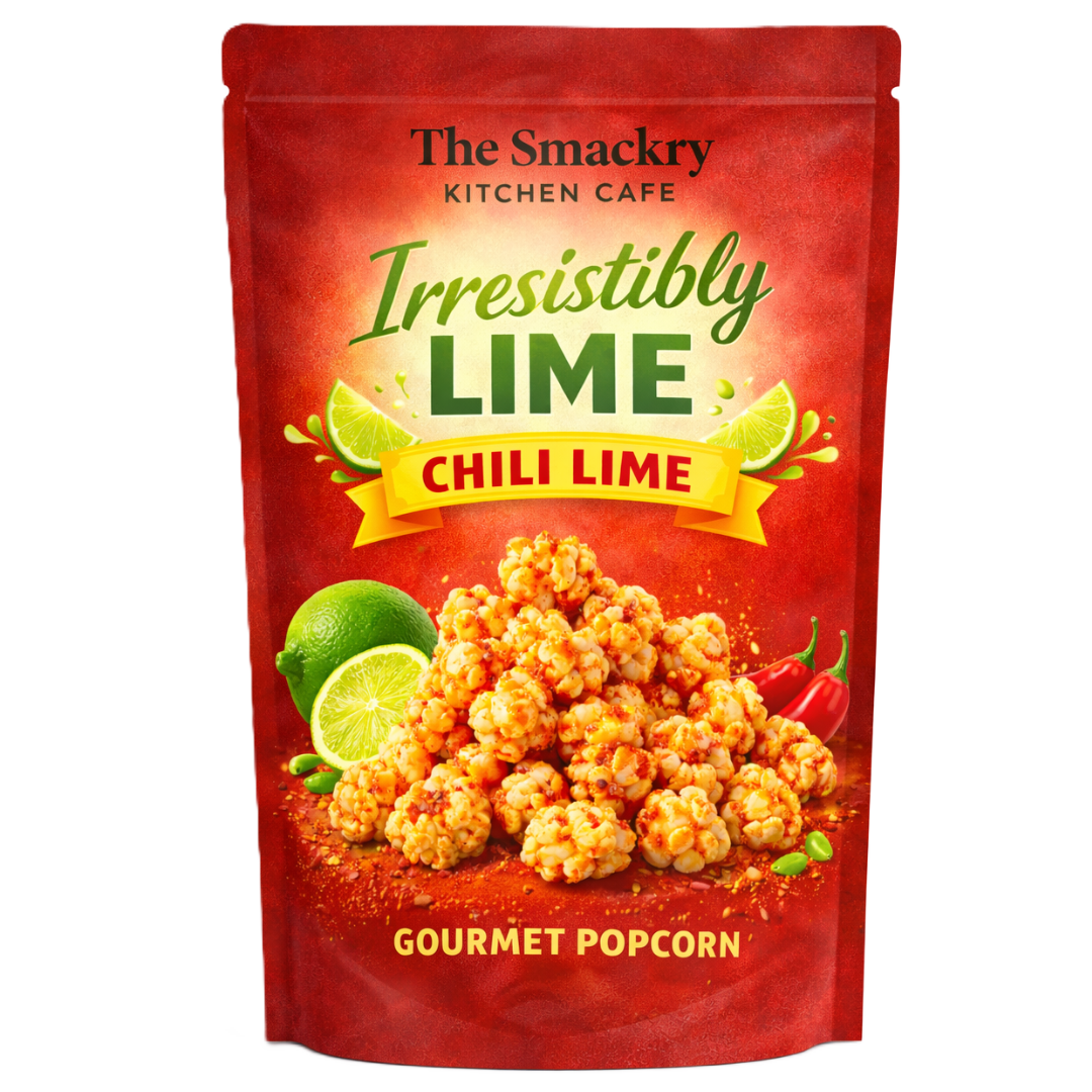 Irresistibly Lime Spicy & Tangy  Gourmet Popcorn
