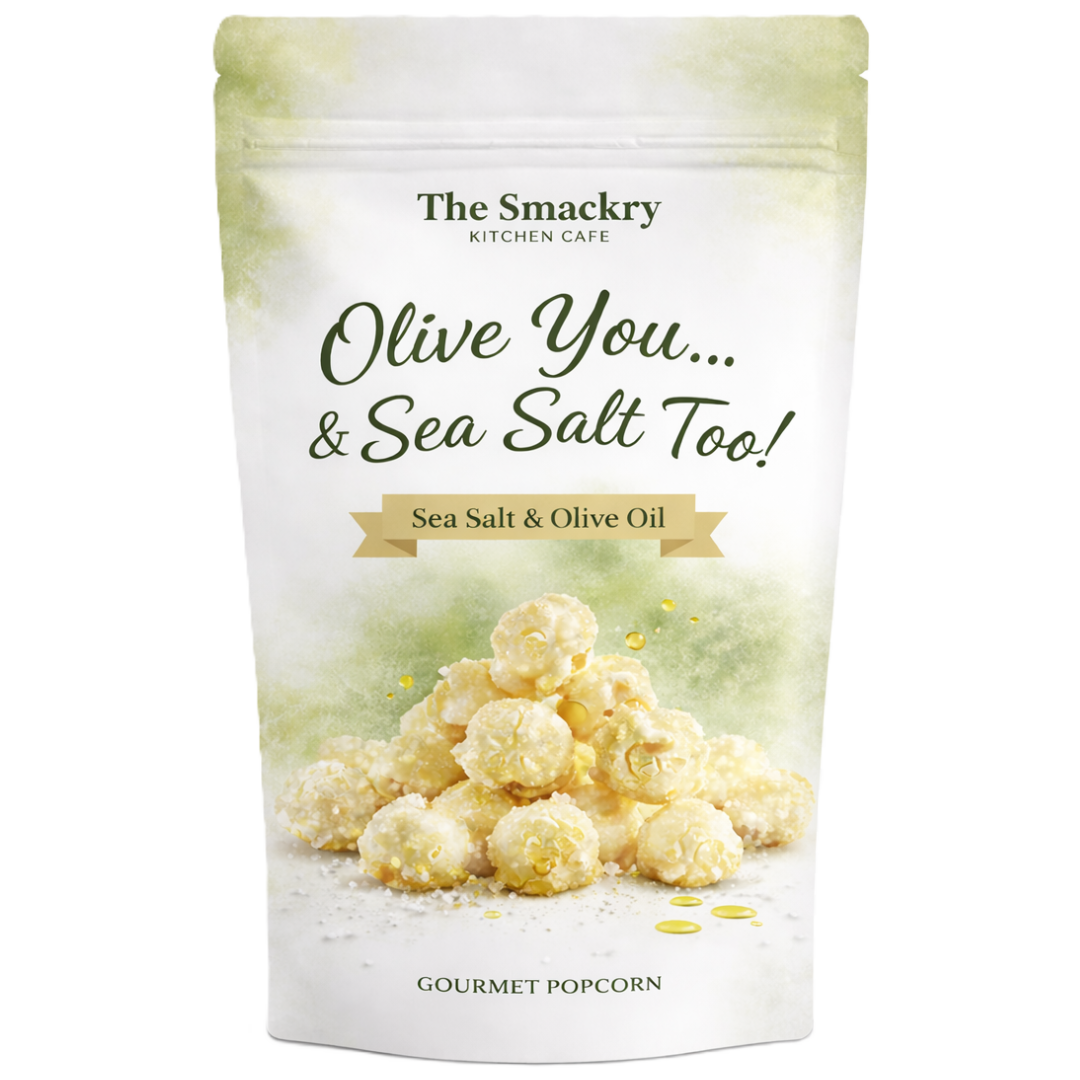 Olive You & Sea Salt Too! Gourmet Popcorn