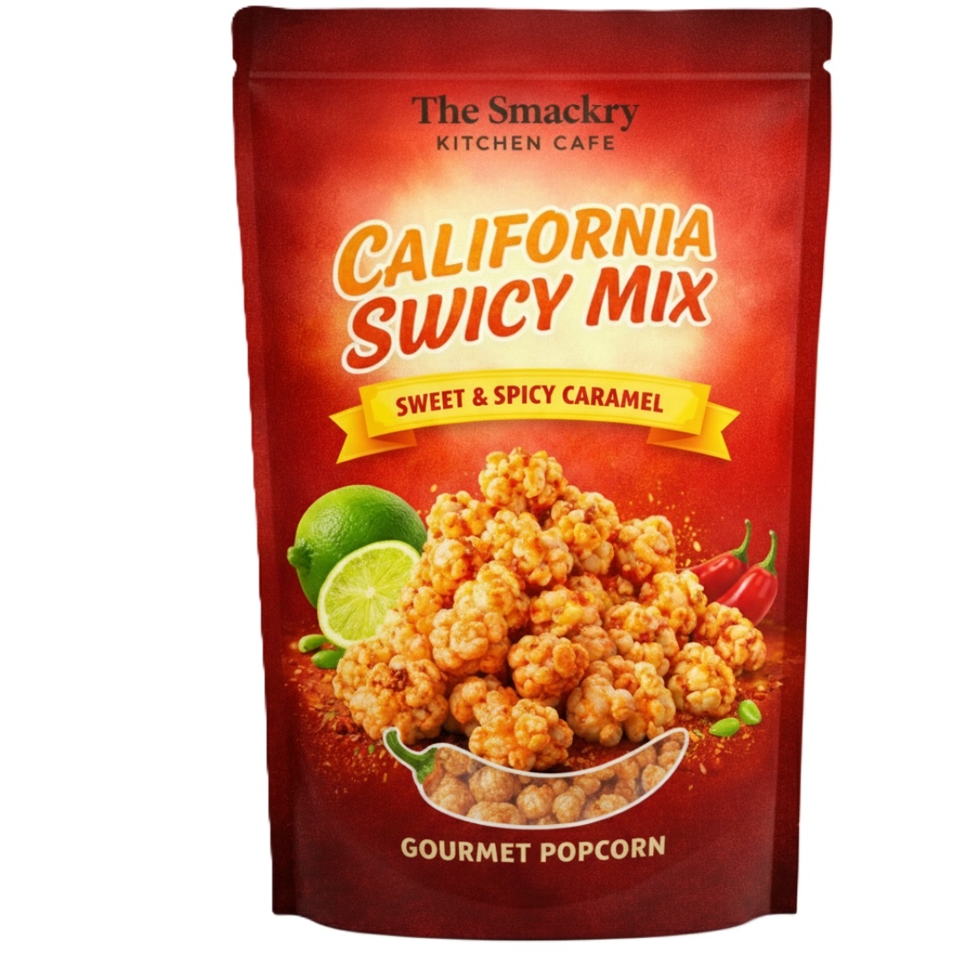 California Swicy Mix Gourmet Popcorn