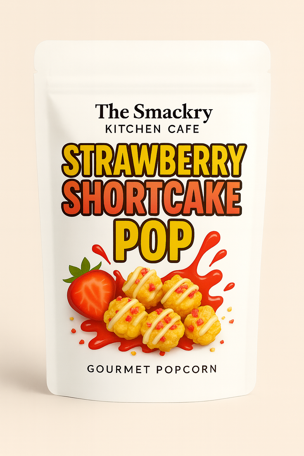 Strawberry Shortcake Pop Popcorn