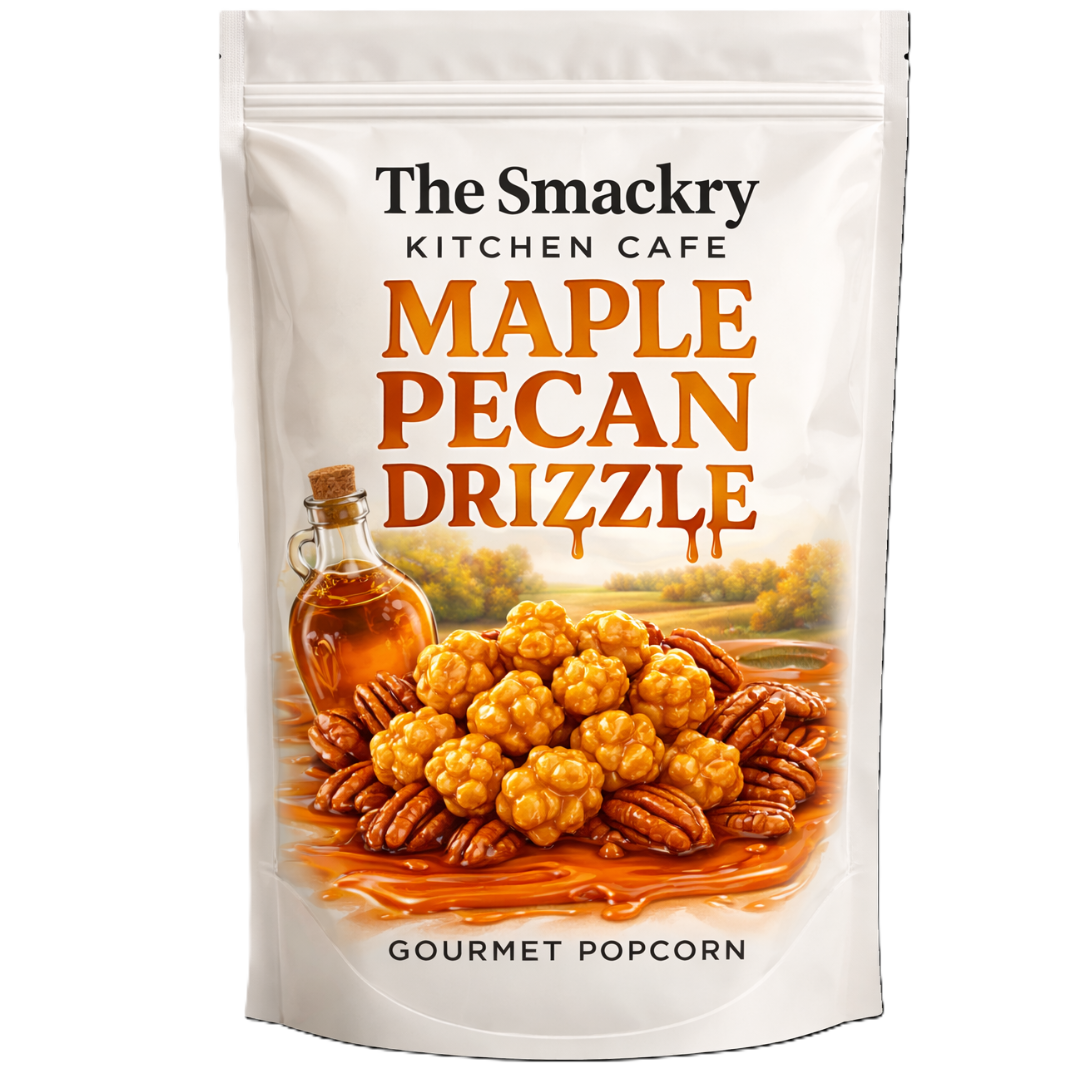 Maple Pecan Drizzle Gourmet Popcorn